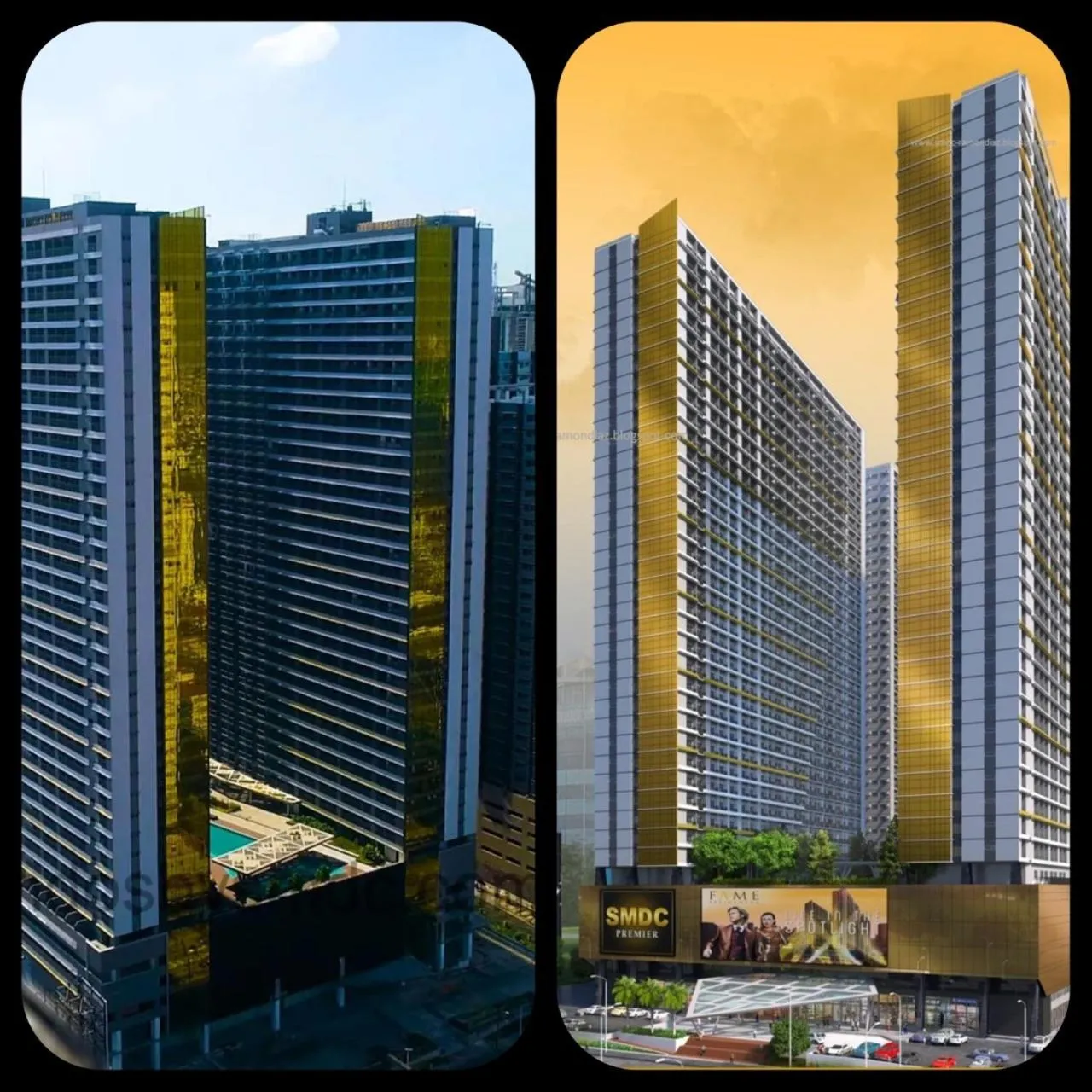 Property building in Penthouse studio at Fame Residence 41st Floor, ShangriLa-Megamall