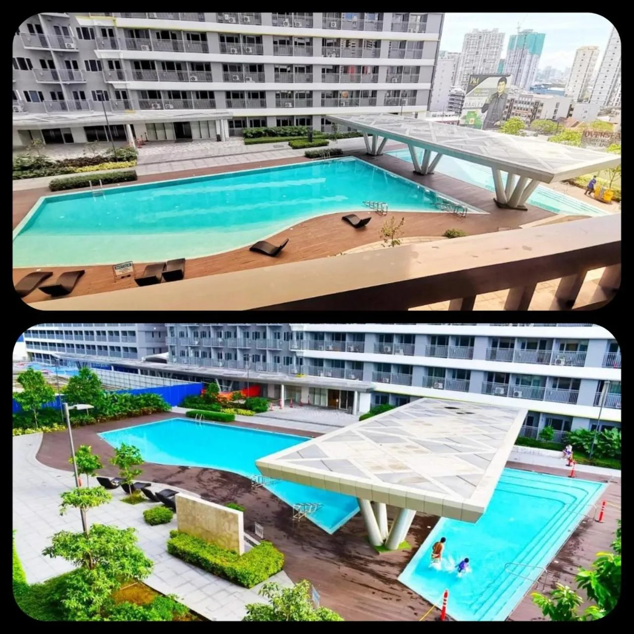 Swimming pool in Penthouse studio at Fame Residence 41st Floor, ShangriLa-Megamall