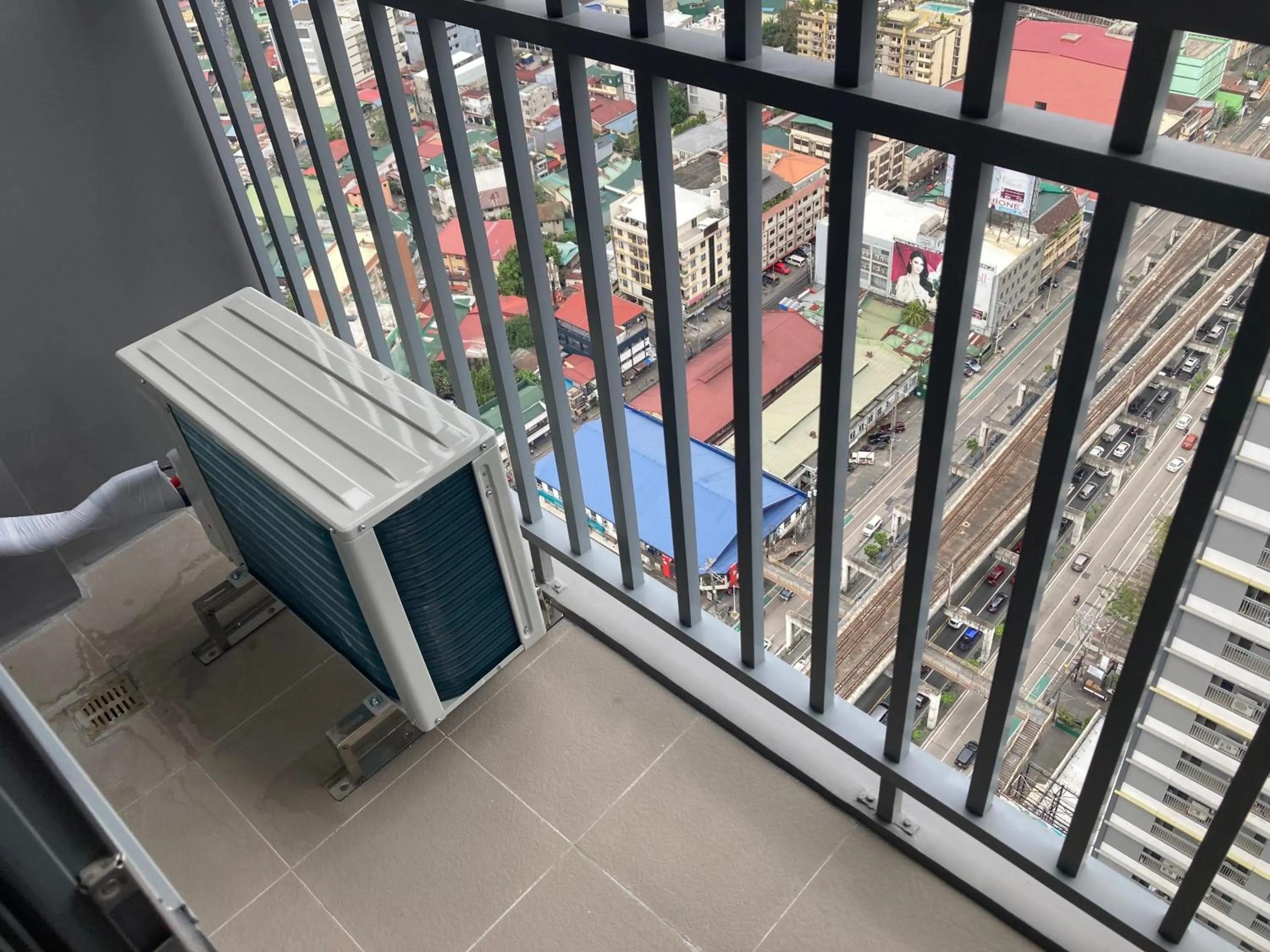 Balcony/Terrace in Penthouse studio at Fame Residence 41st Floor, ShangriLa-Megamall