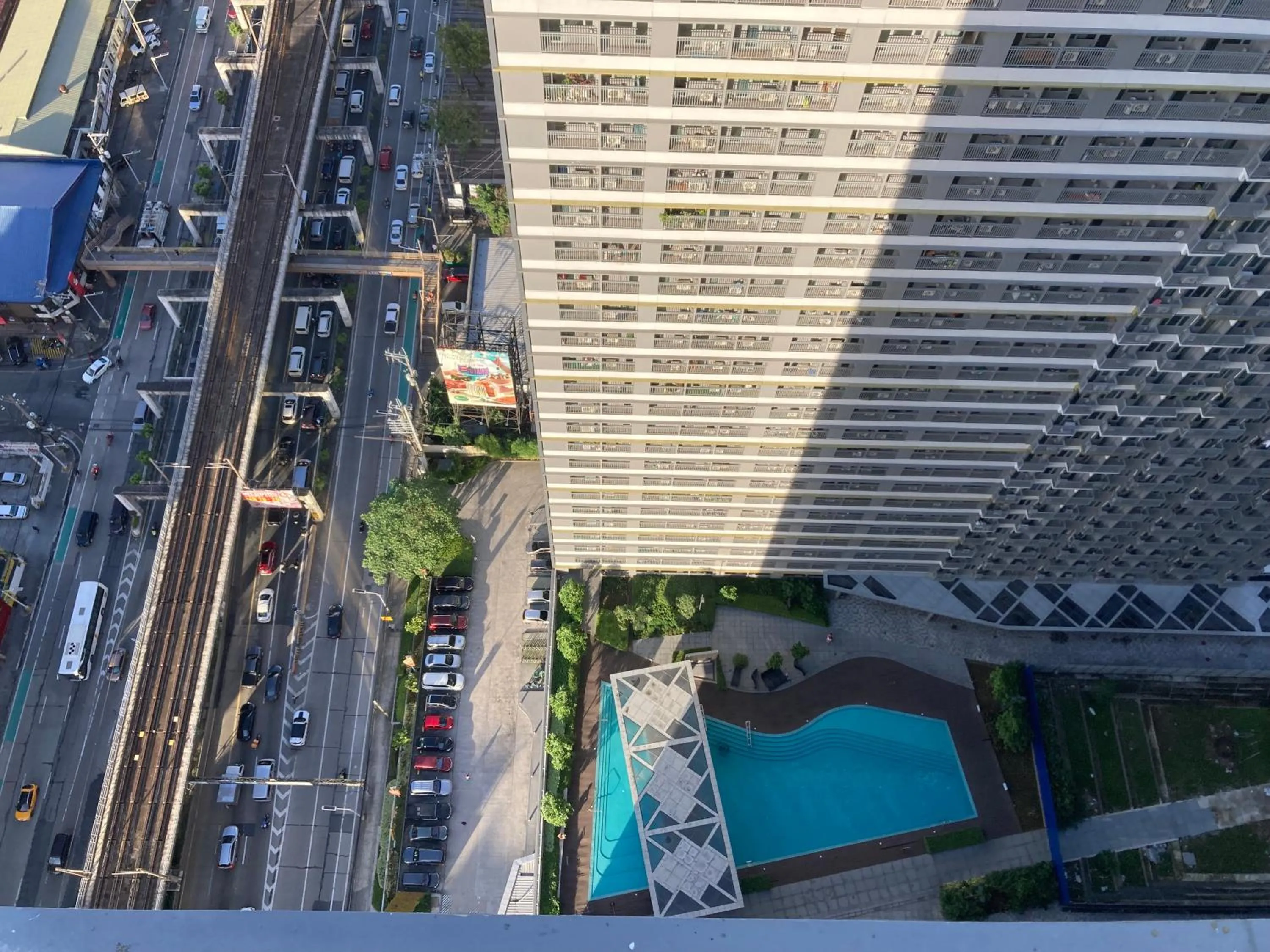 Swimming pool in Penthouse studio at Fame Residence 41st Floor, ShangriLa-Megamall