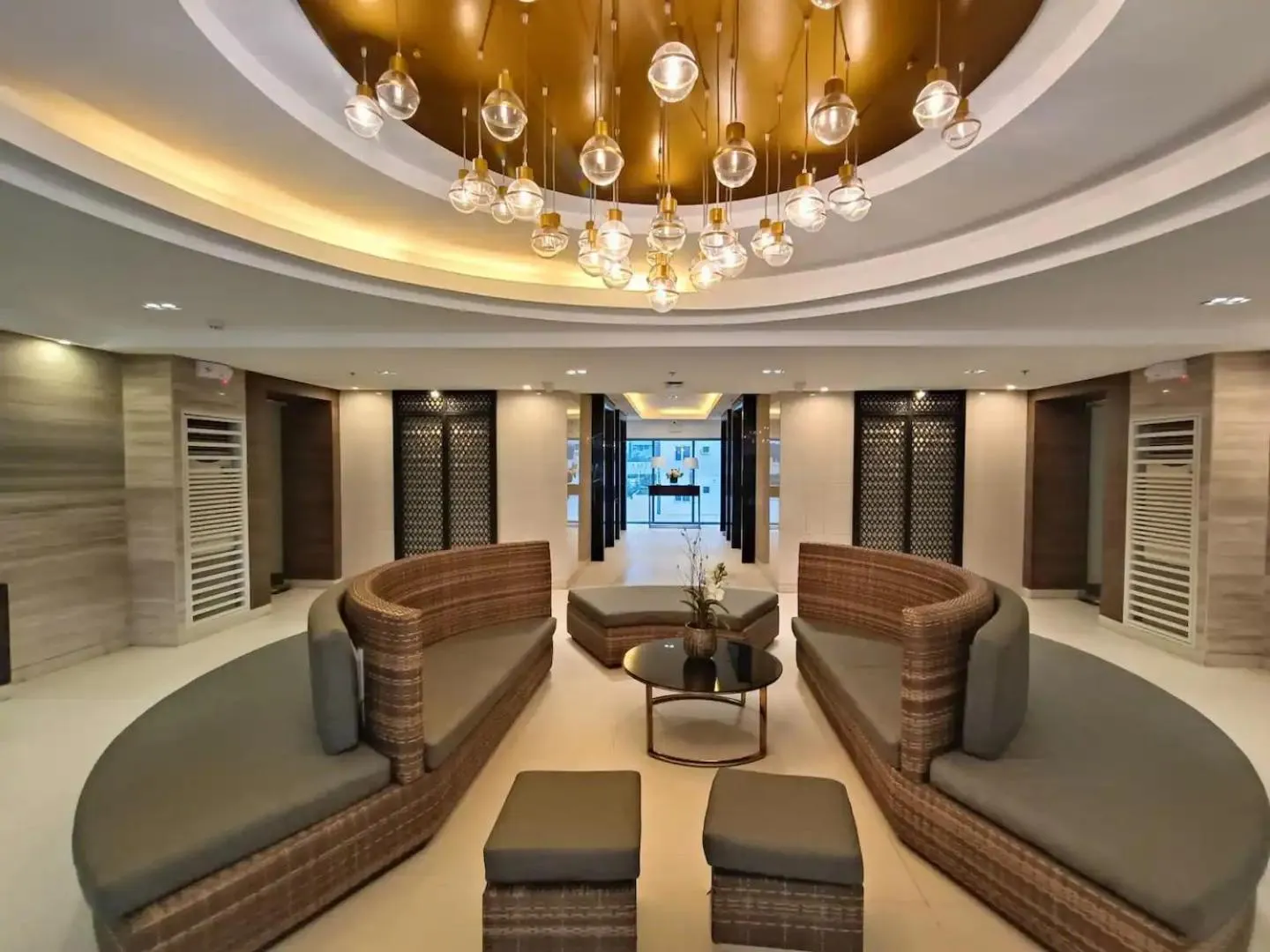 Lobby or reception in Penthouse studio at Fame Residence 41st Floor, ShangriLa-Megamall