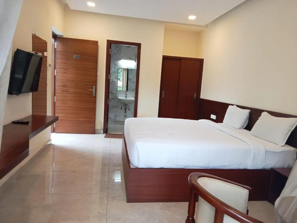 Bed in CLIFFVIEW RESORT