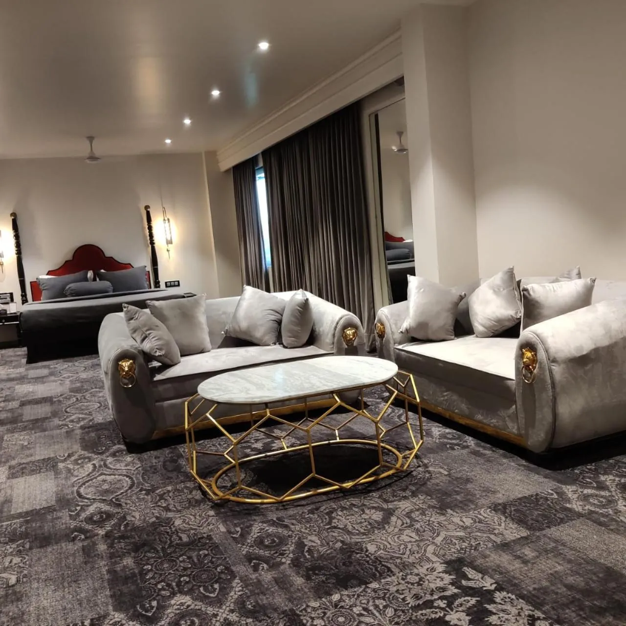 Seating area in The Saga Hotel Green Park