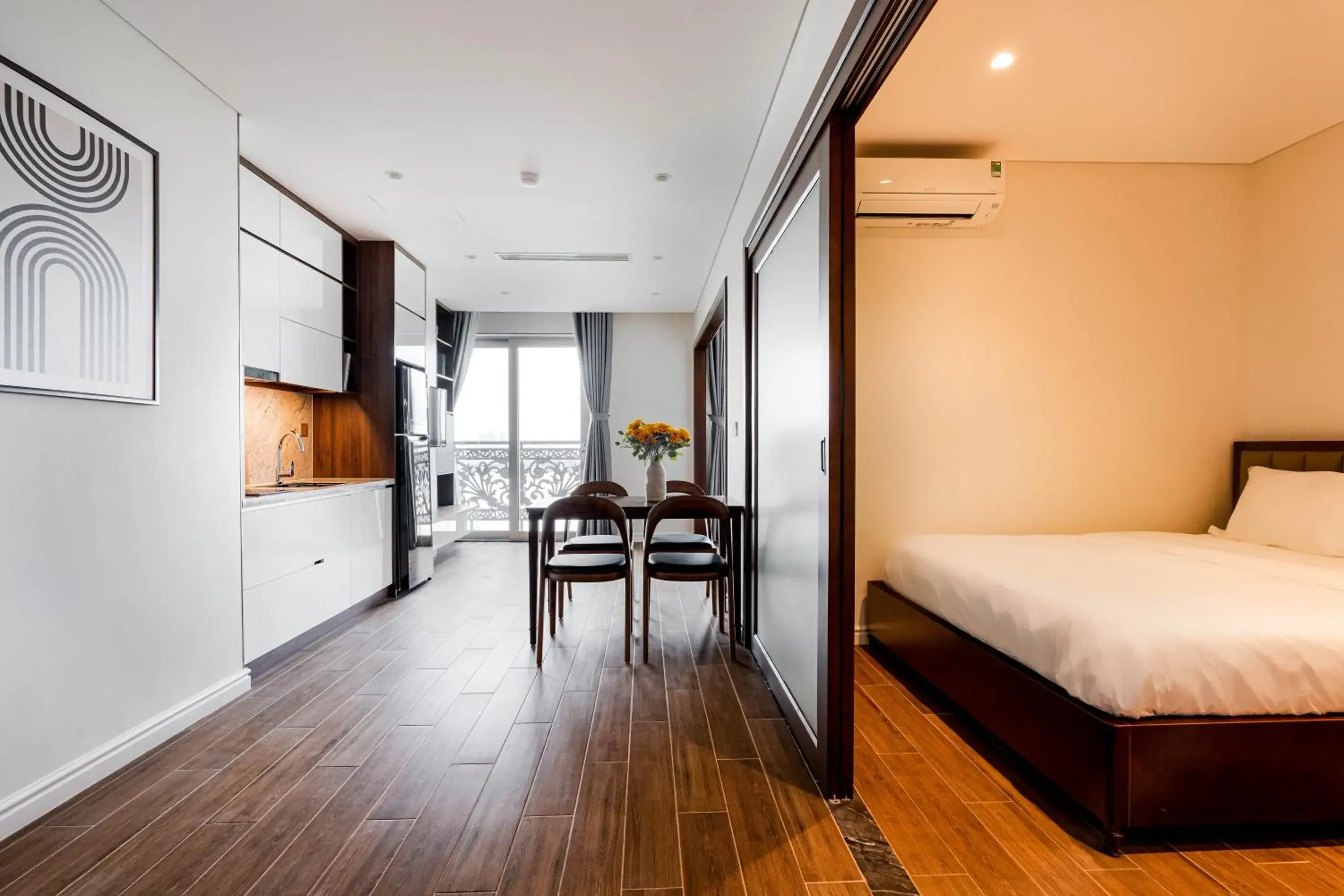 Property building, Bed in MK Riverside Apartment by Haviland Property building, Bed in MK Riverside Apartment by Haviland