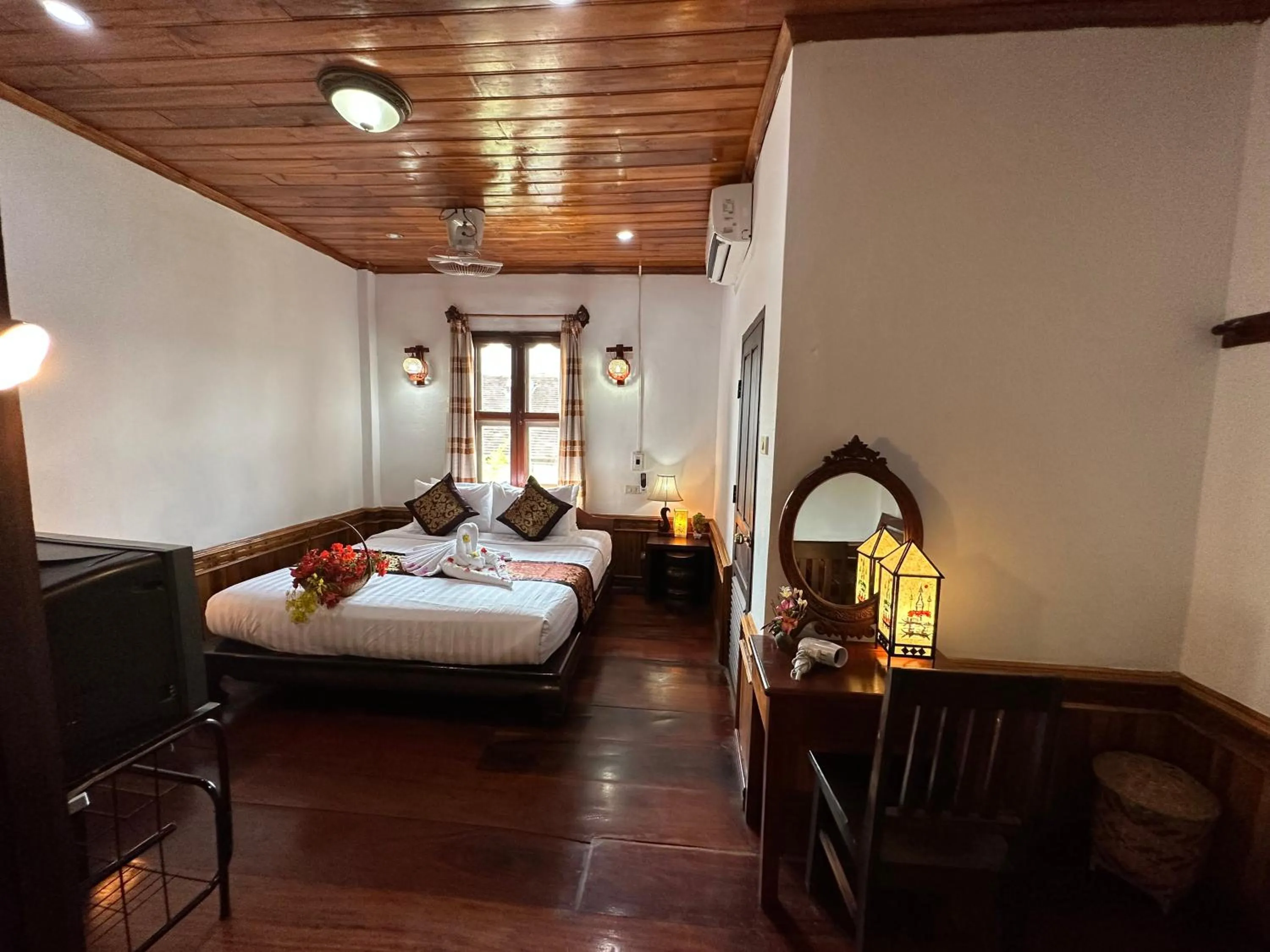 Bedroom, Bed in Villa Thida Mekong Riverside