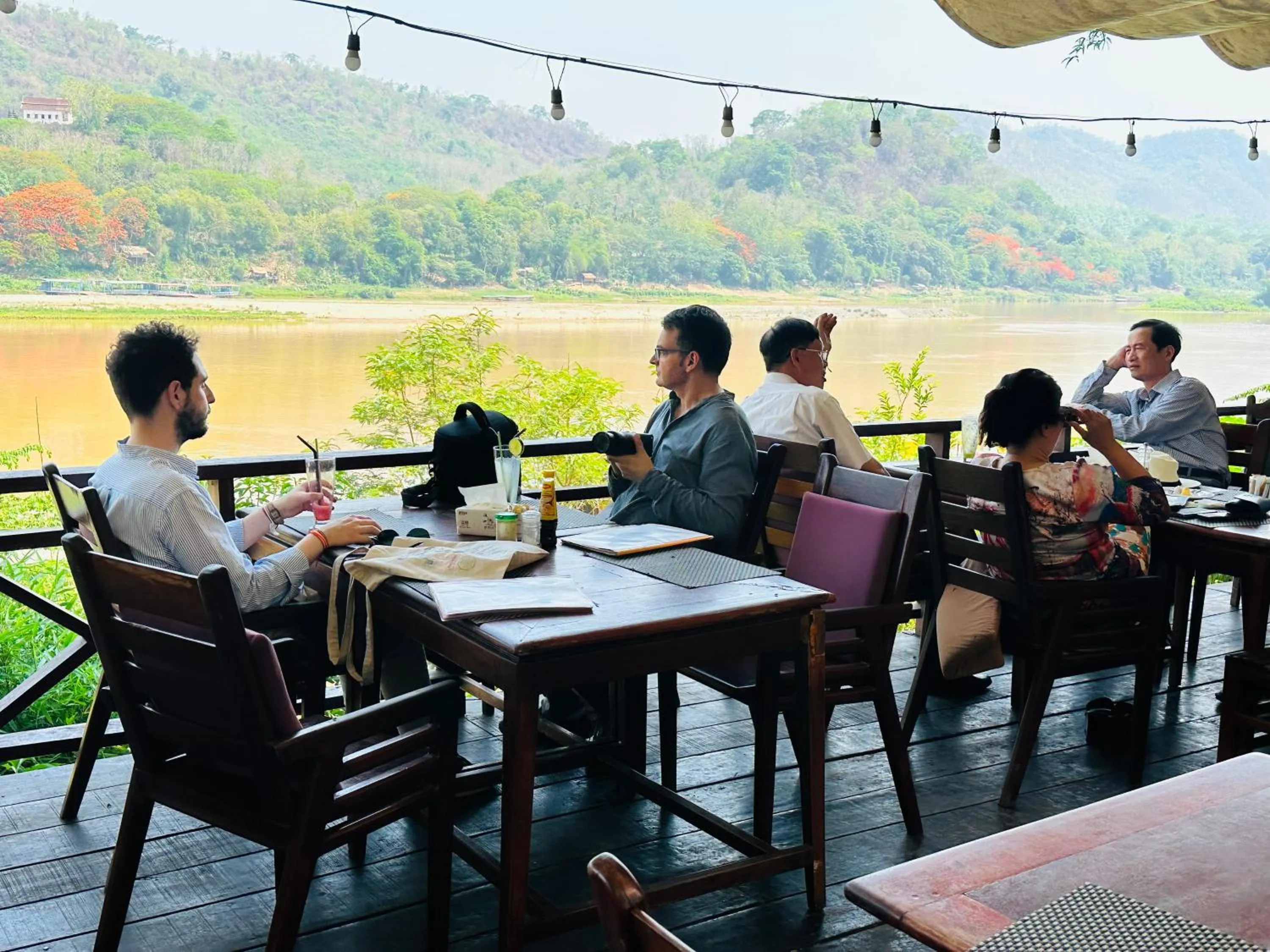 People in Villa Thida Mekong Riverside