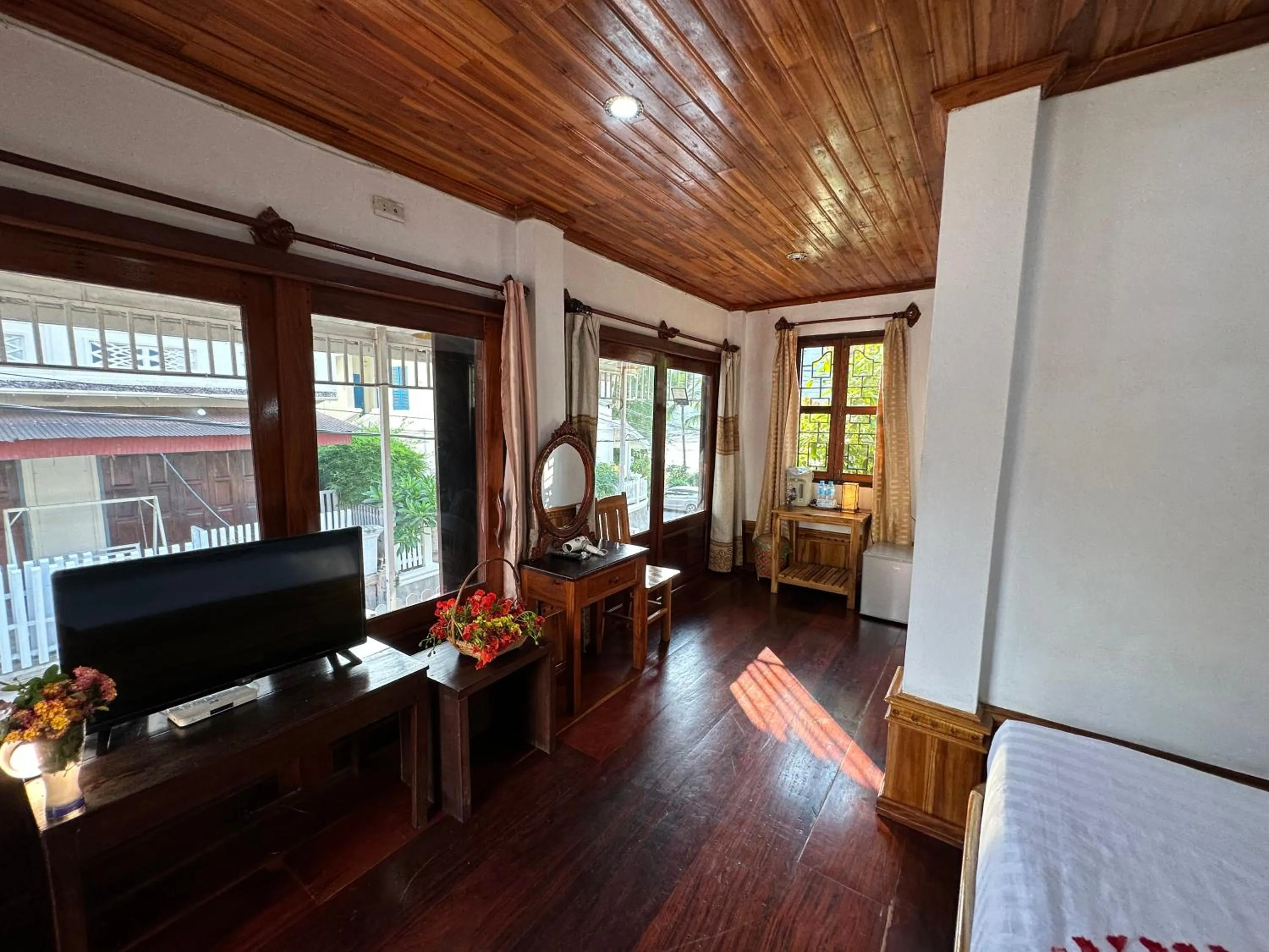 Seating area in Villa Thida Mekong Riverside