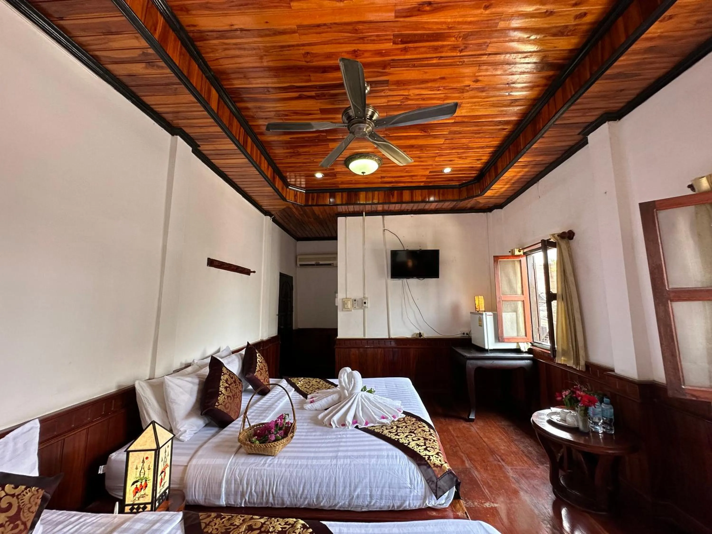 Photo of the whole room, Bed in Villa Thida Mekong Riverside