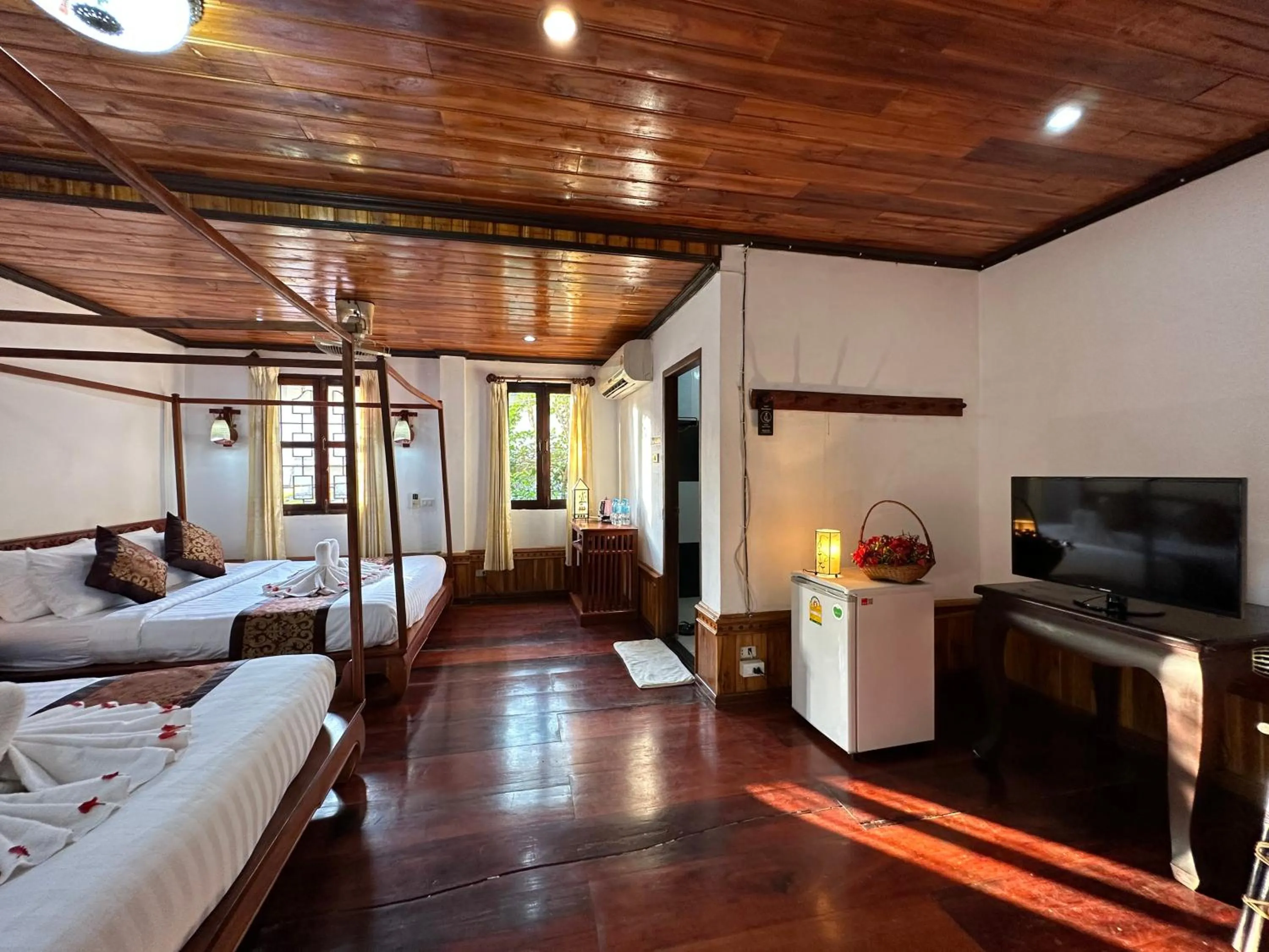 Bedroom, Bed in Villa Thida Mekong Riverside