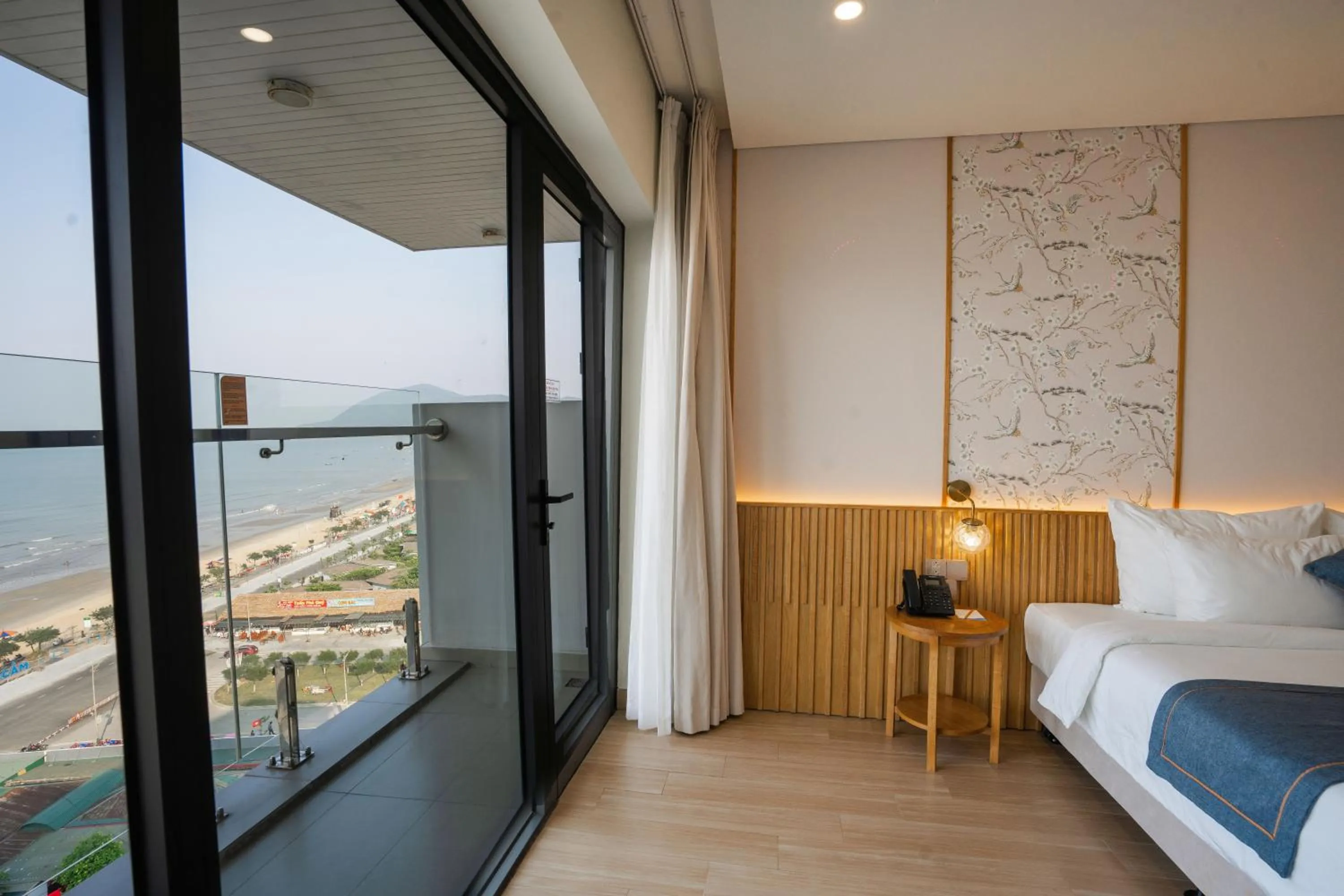 Bed in Seabird Hotel Thien Cam