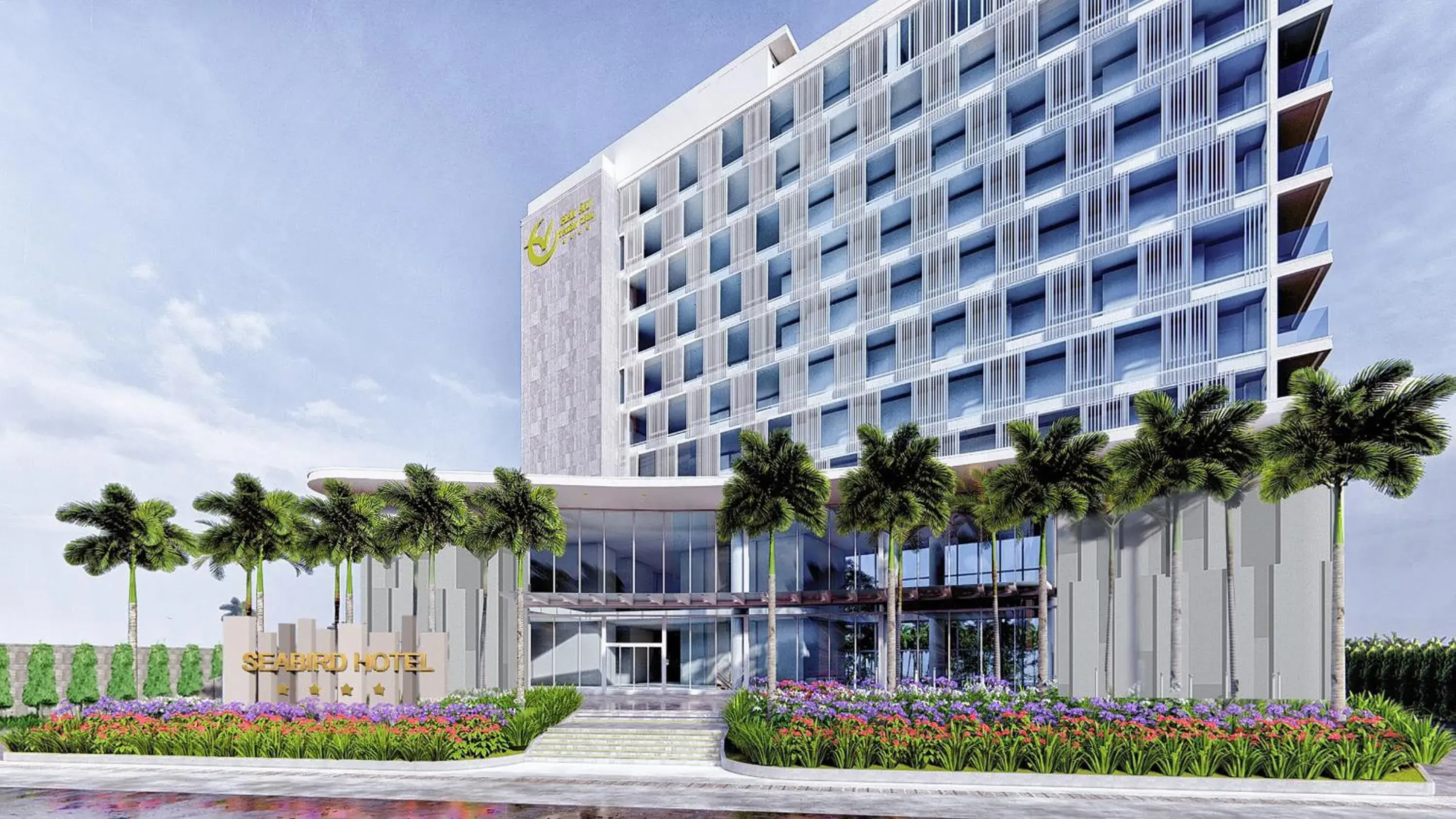 Property building in Seabird Hotel Thien Cam Property building in Seabird Hotel Thien Cam
