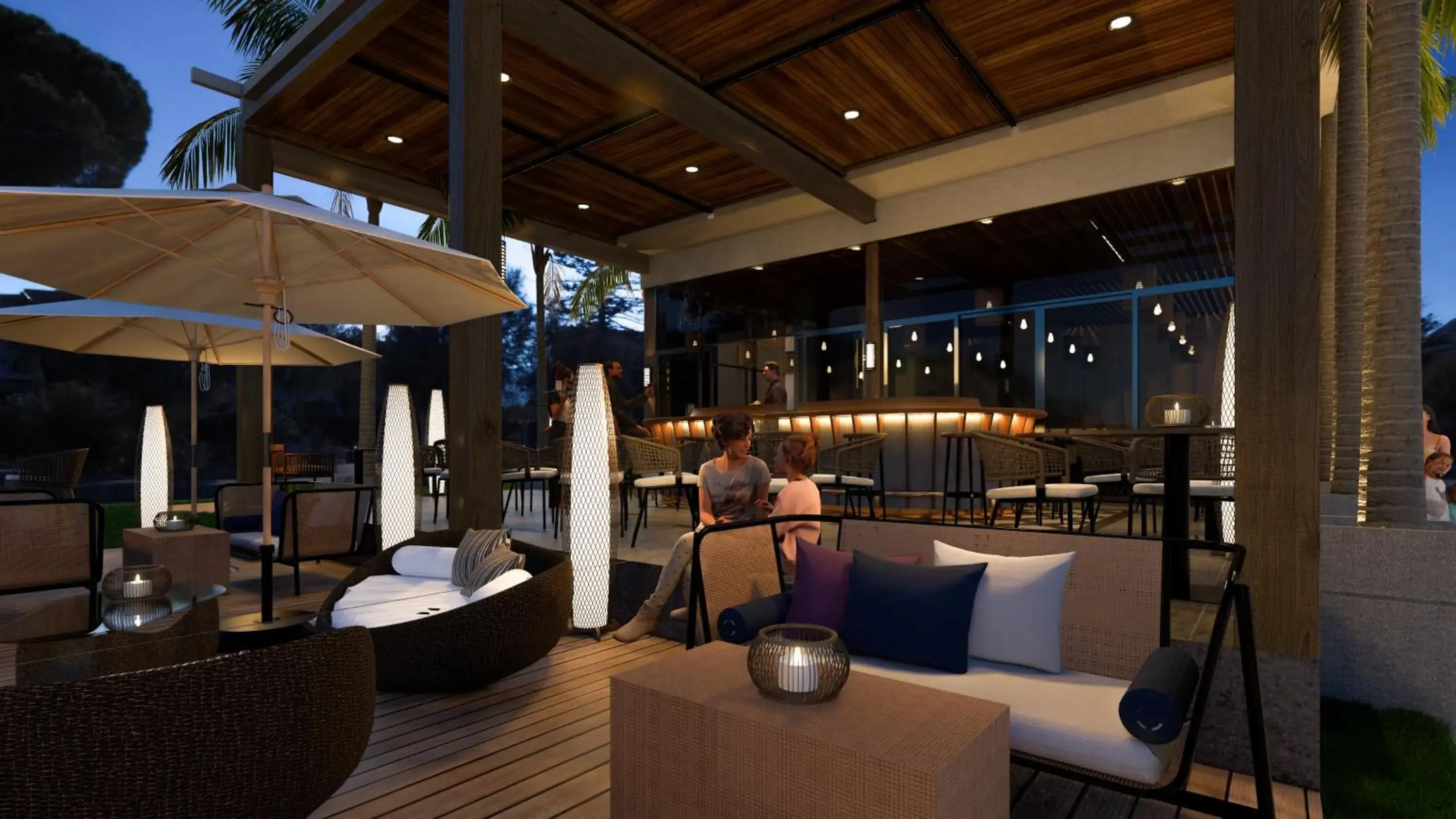 Lounge or bar in Seabird Hotel Thien Cam Lounge or bar in Seabird Hotel Thien Cam