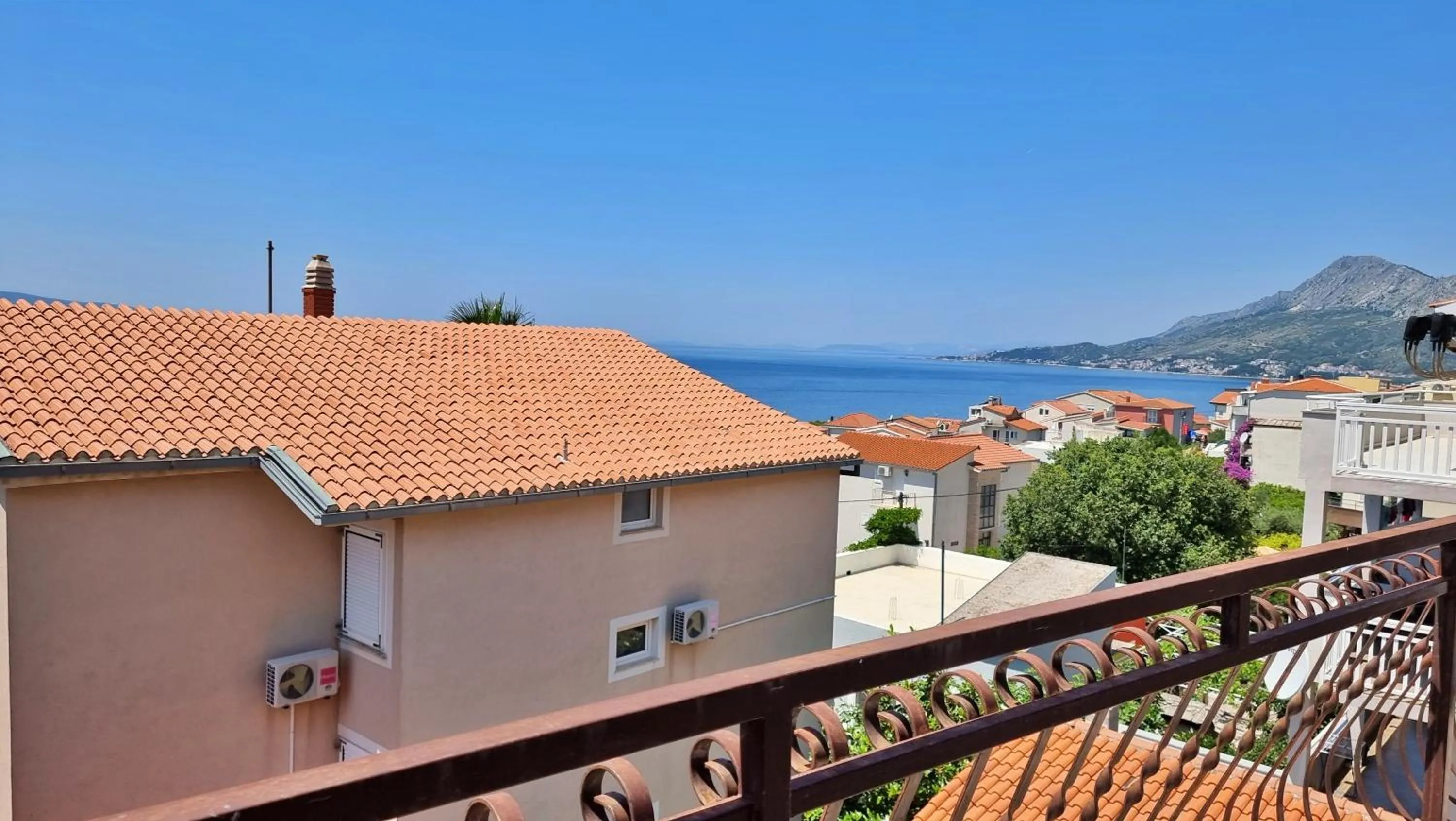 Balcony/Terrace in Apartments Iko Nemira