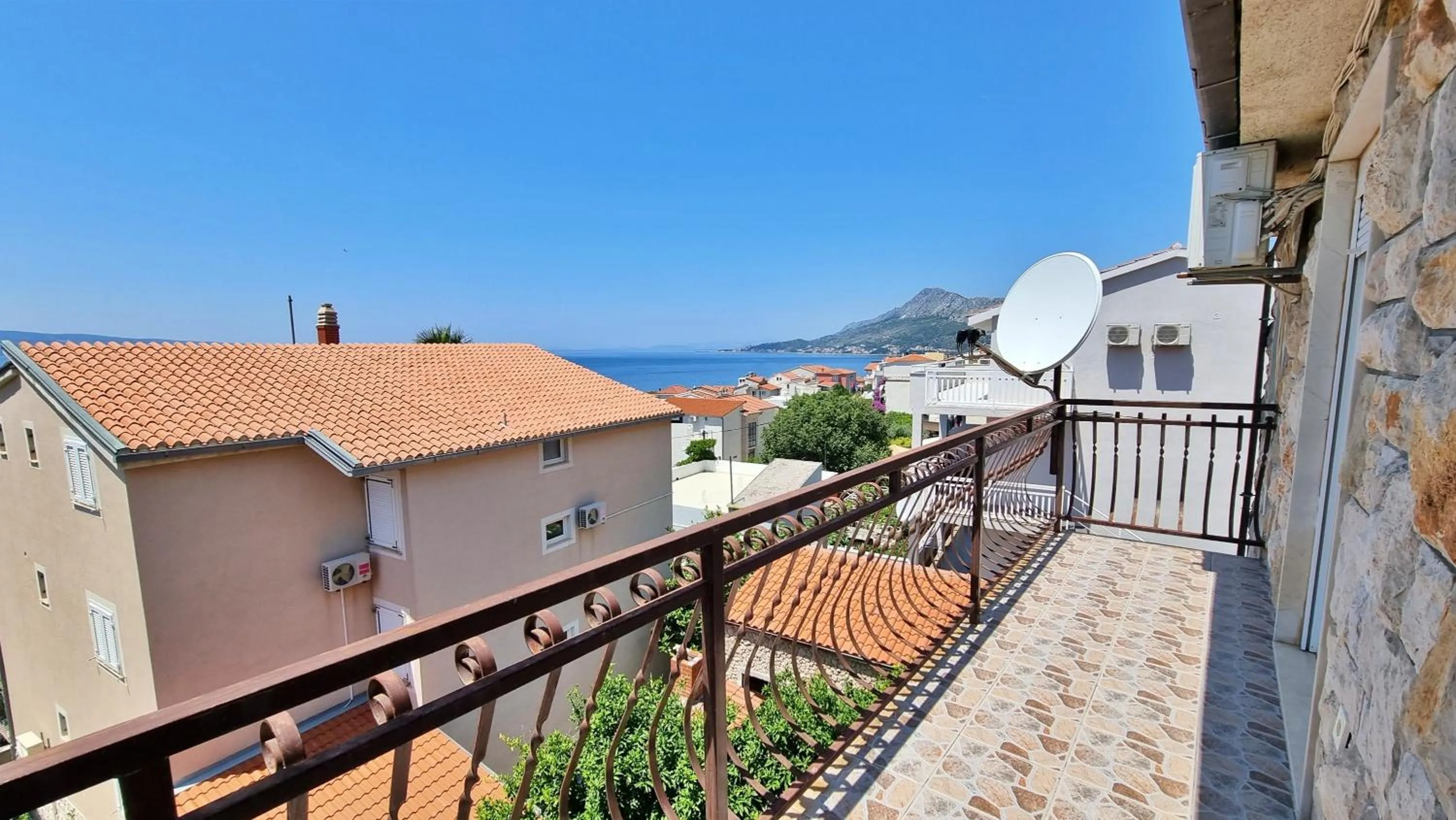 Balcony/Terrace in Apartments Iko Nemira