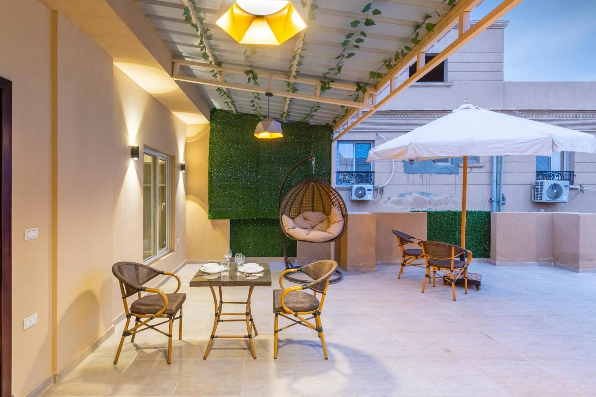The Serene Suite A Rooftop Studio New Cairo