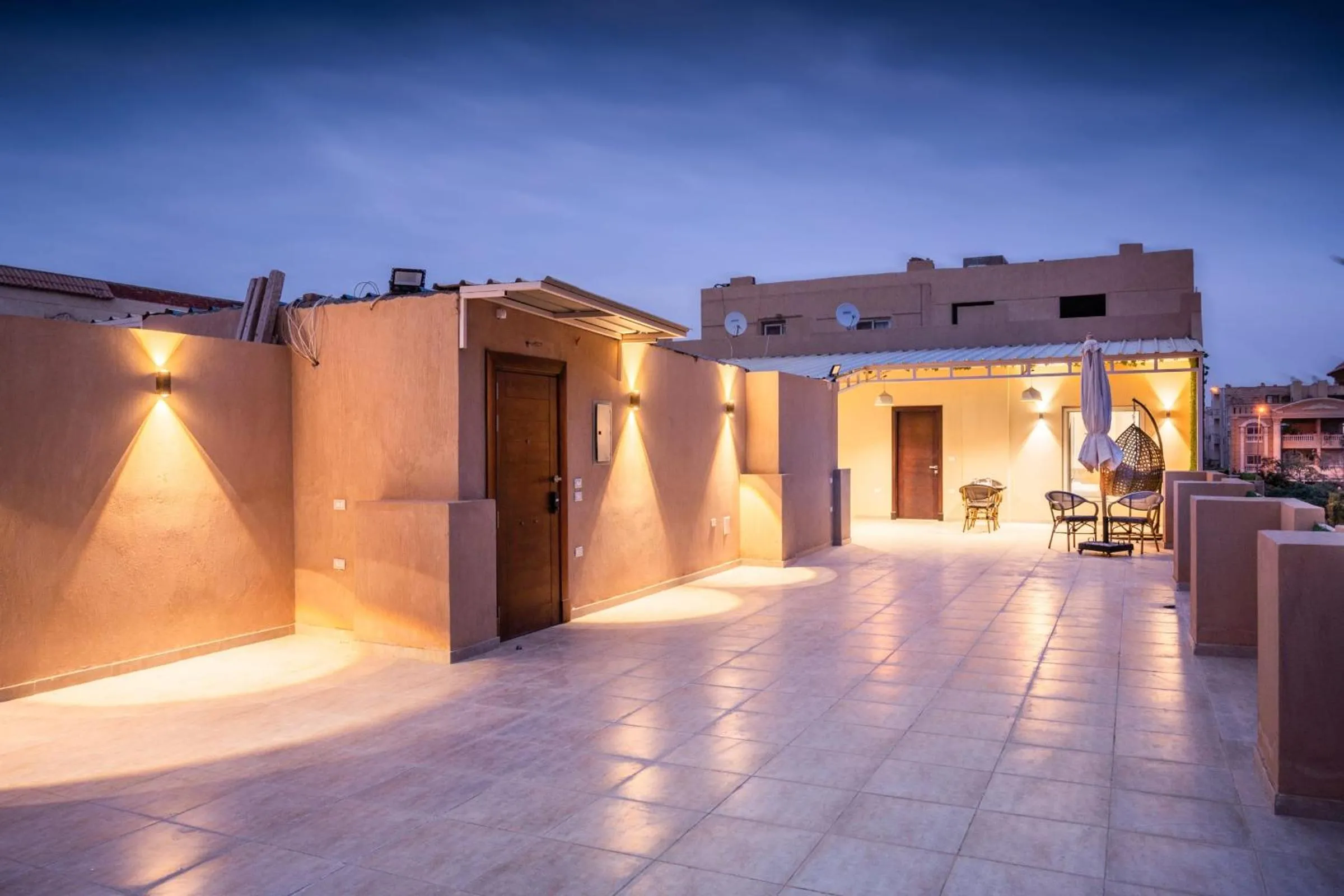 The Serene Suite A Rooftop Studio New Cairo
