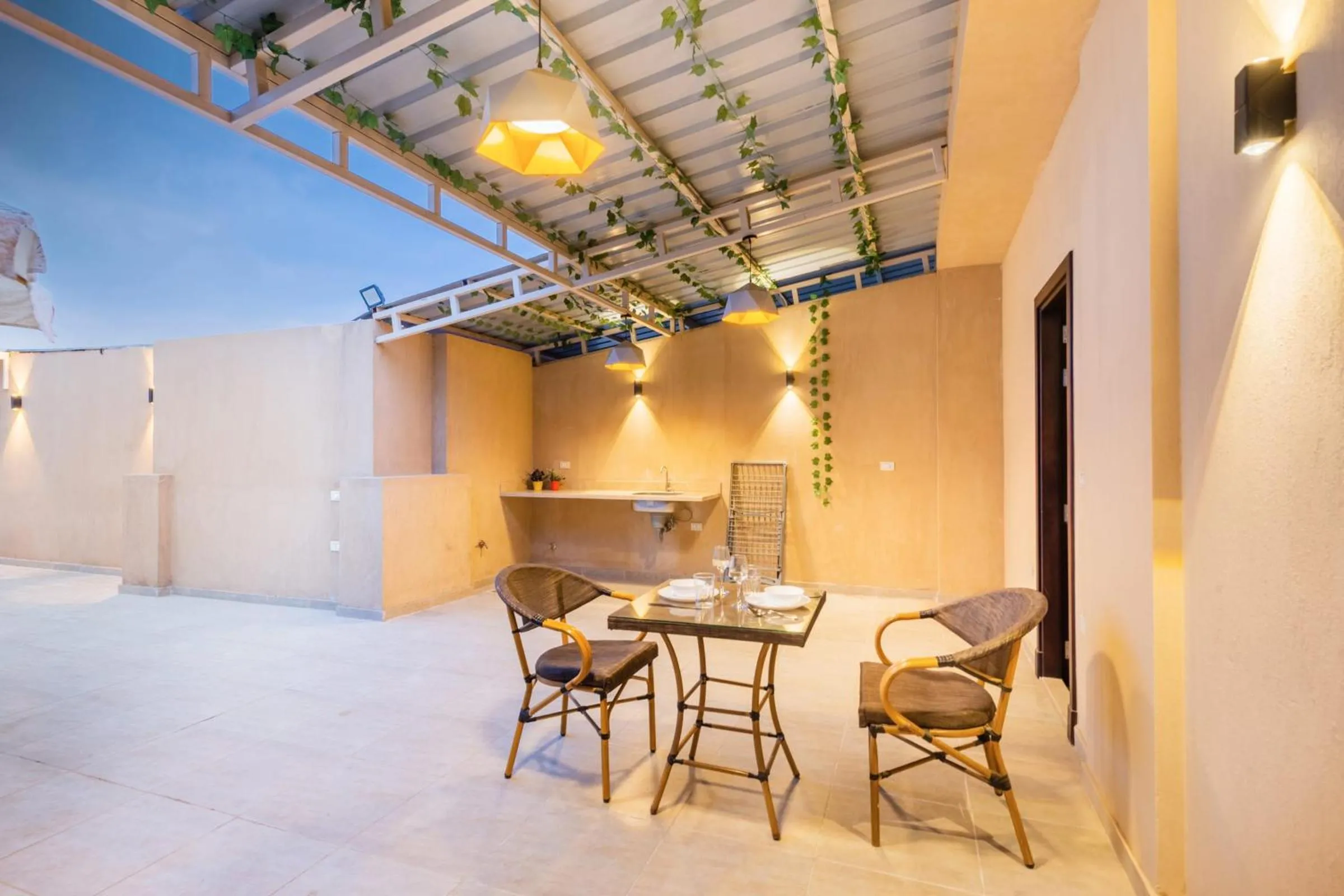 The Serene Suite A Rooftop Studio New Cairo