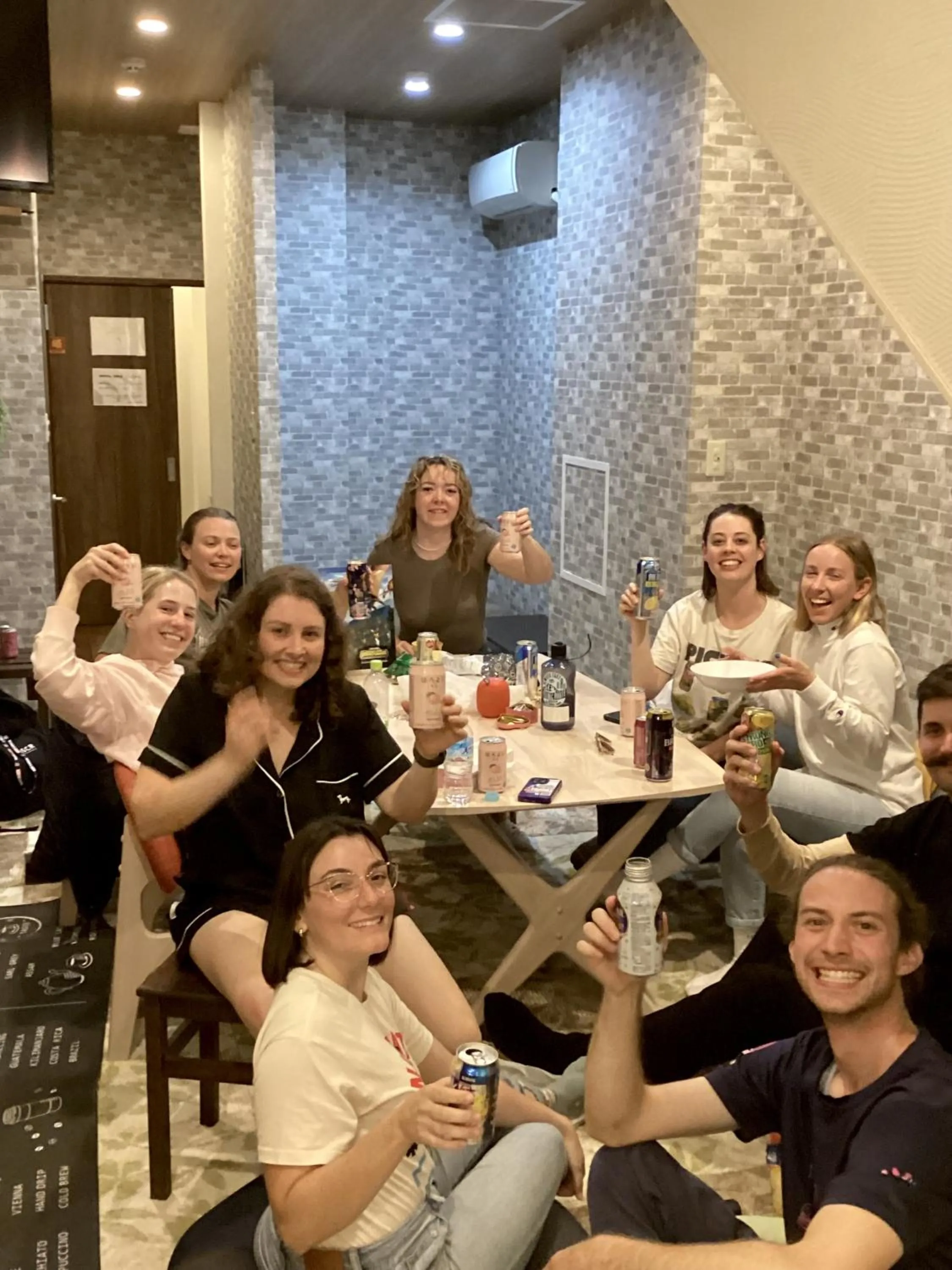 Restaurant/places to eat in Osaka Namba Hostel MIYABI