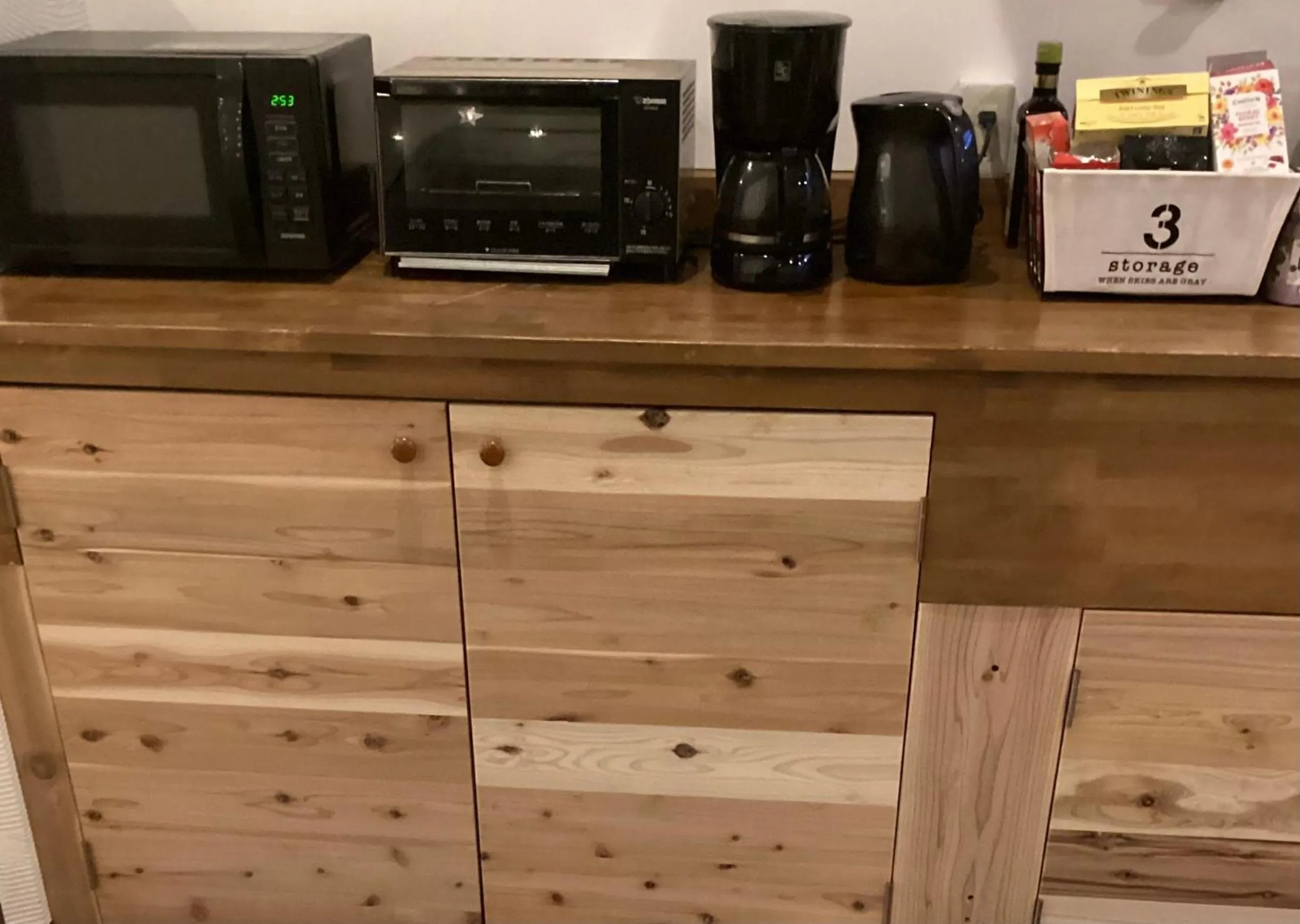 Seating area in Osaka Namba Hostel MIYABI