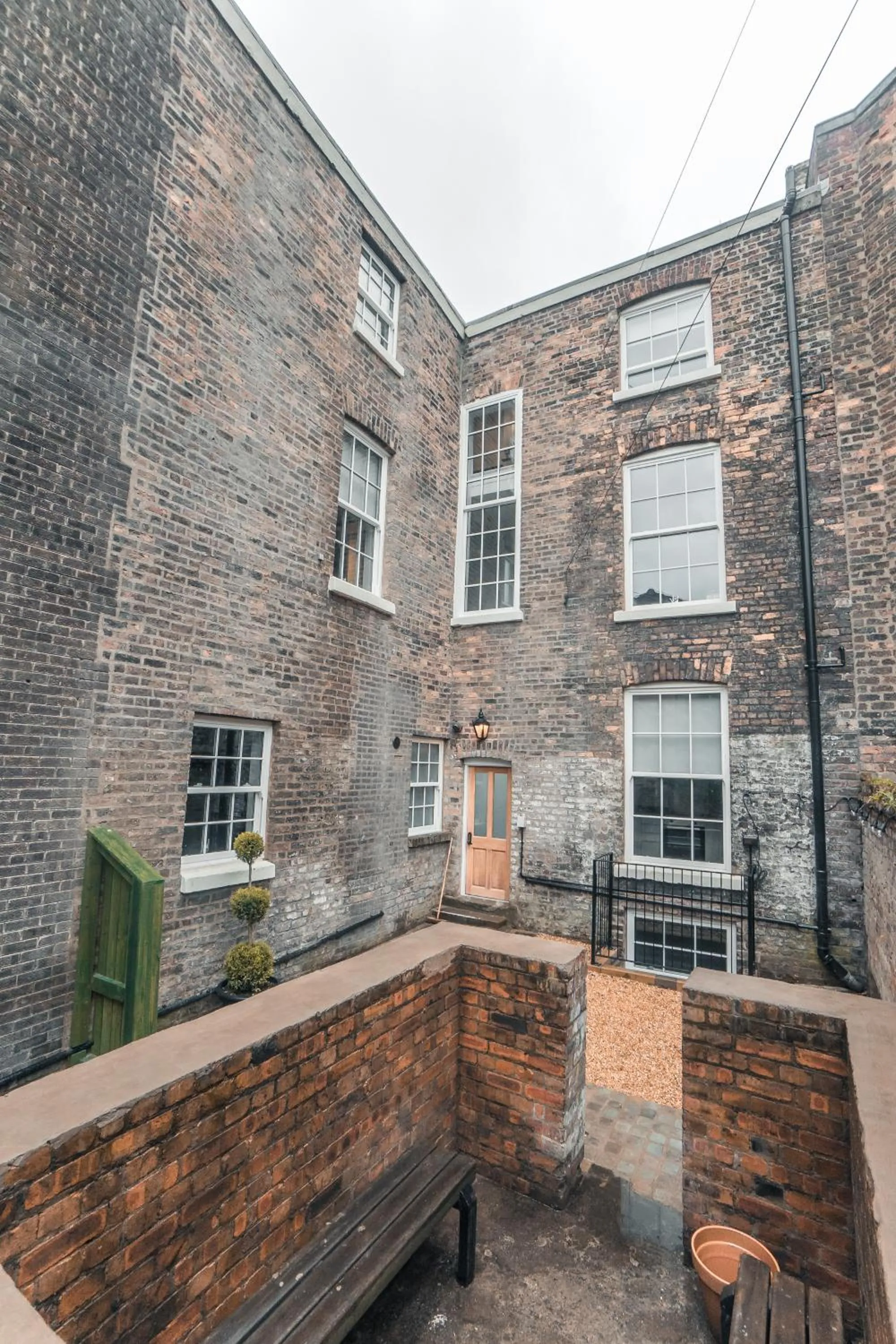 Garden in Clarence Street Town House