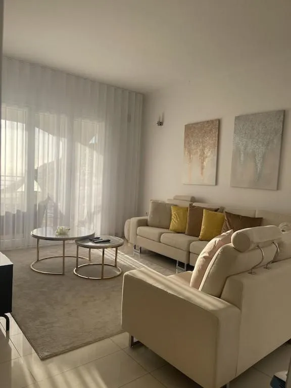 Balcony/Terrace in Luxury villa with private heated pool, garden and views of the sea and mountains.