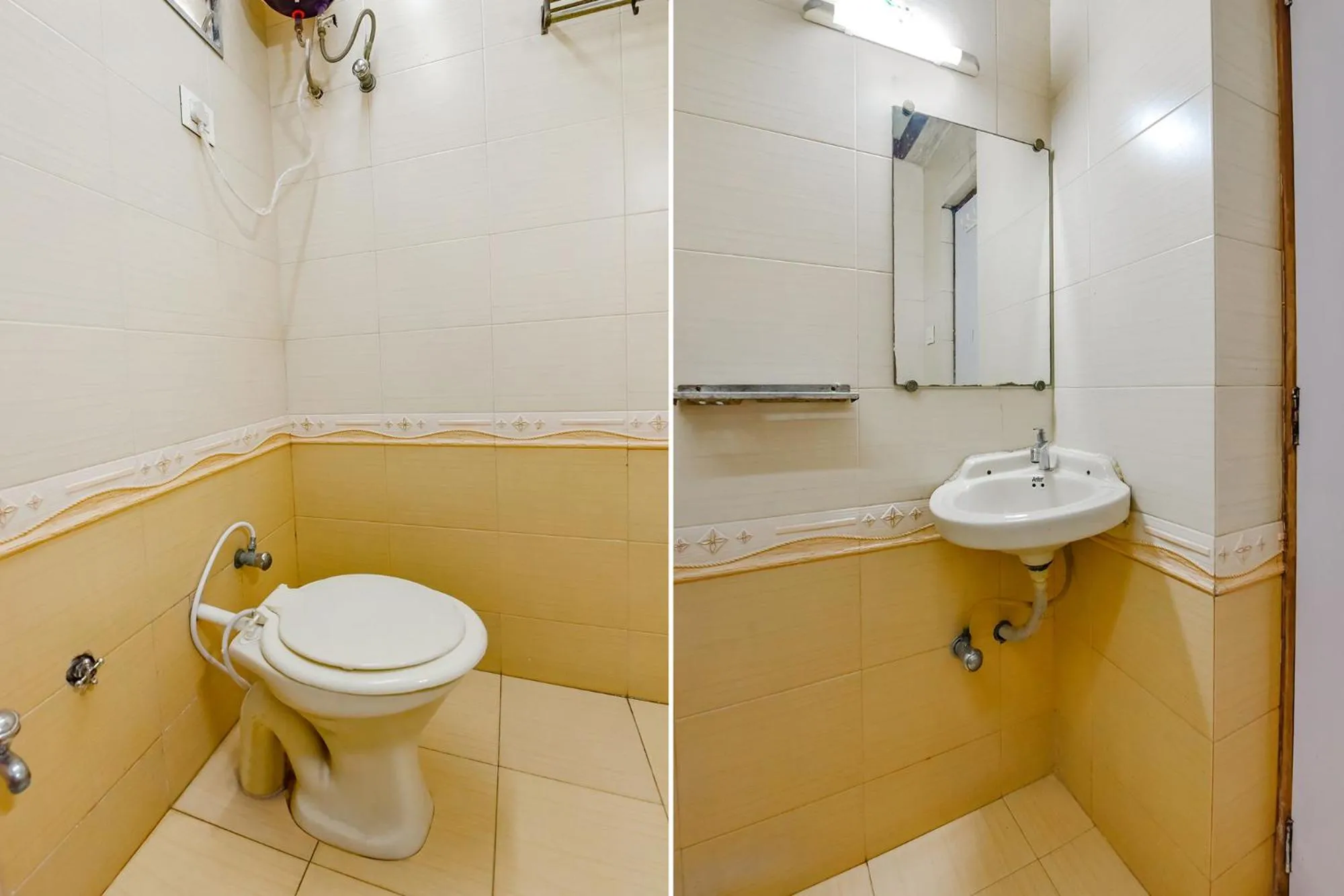 Bathroom in FabHotel Raj Ratna - Nr Ashram Road