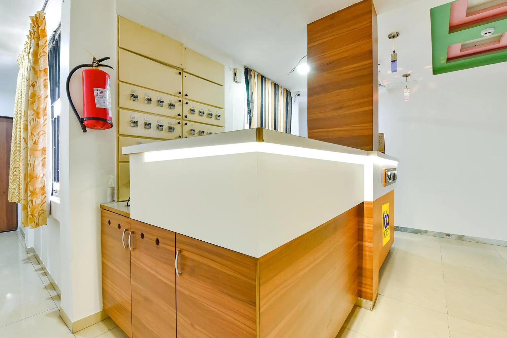 Lobby or reception in FabHotel Raj Ratna - Nr Ashram Road