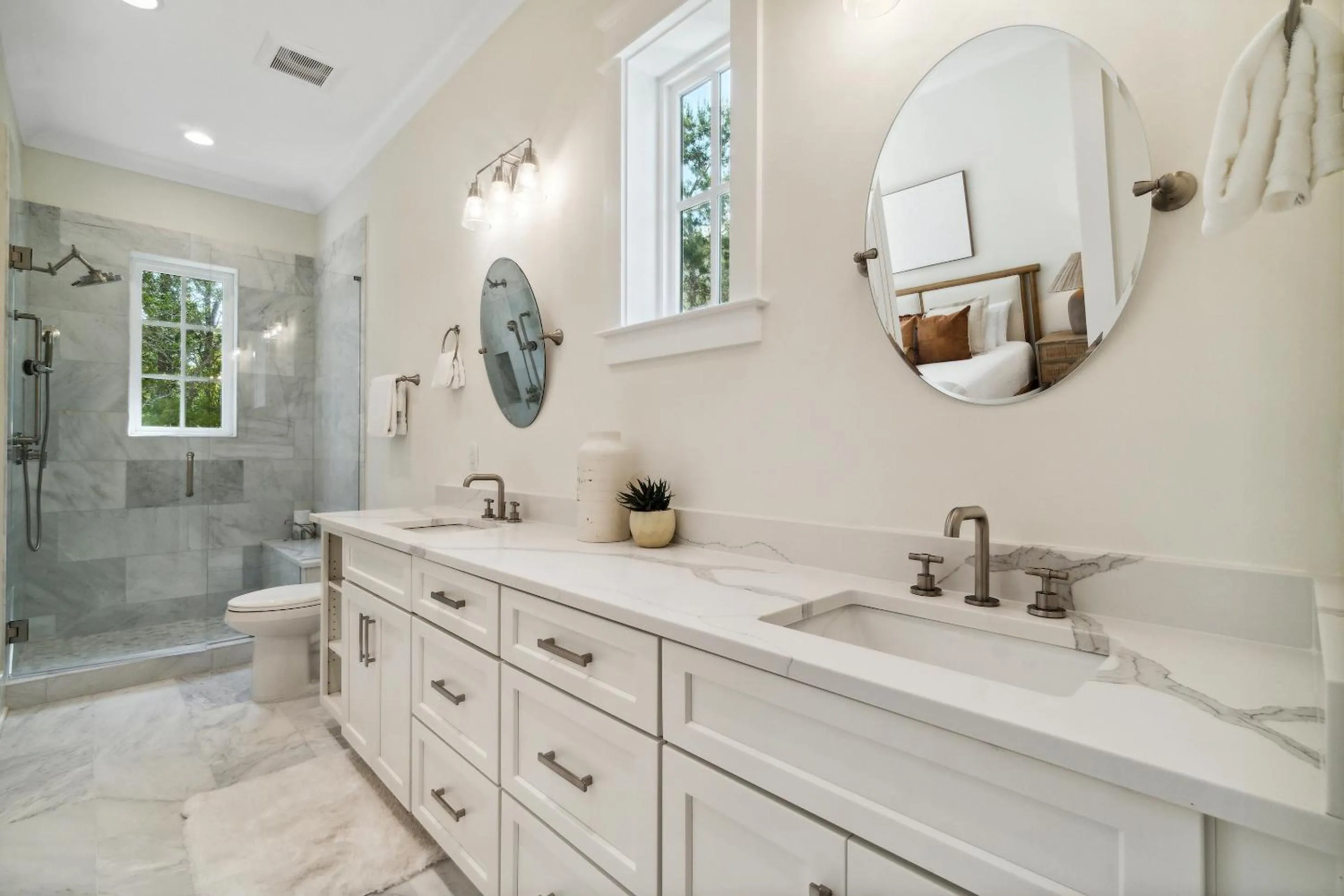 Shower in 30A Beach House - Harlie's House by Panhandle Getaways