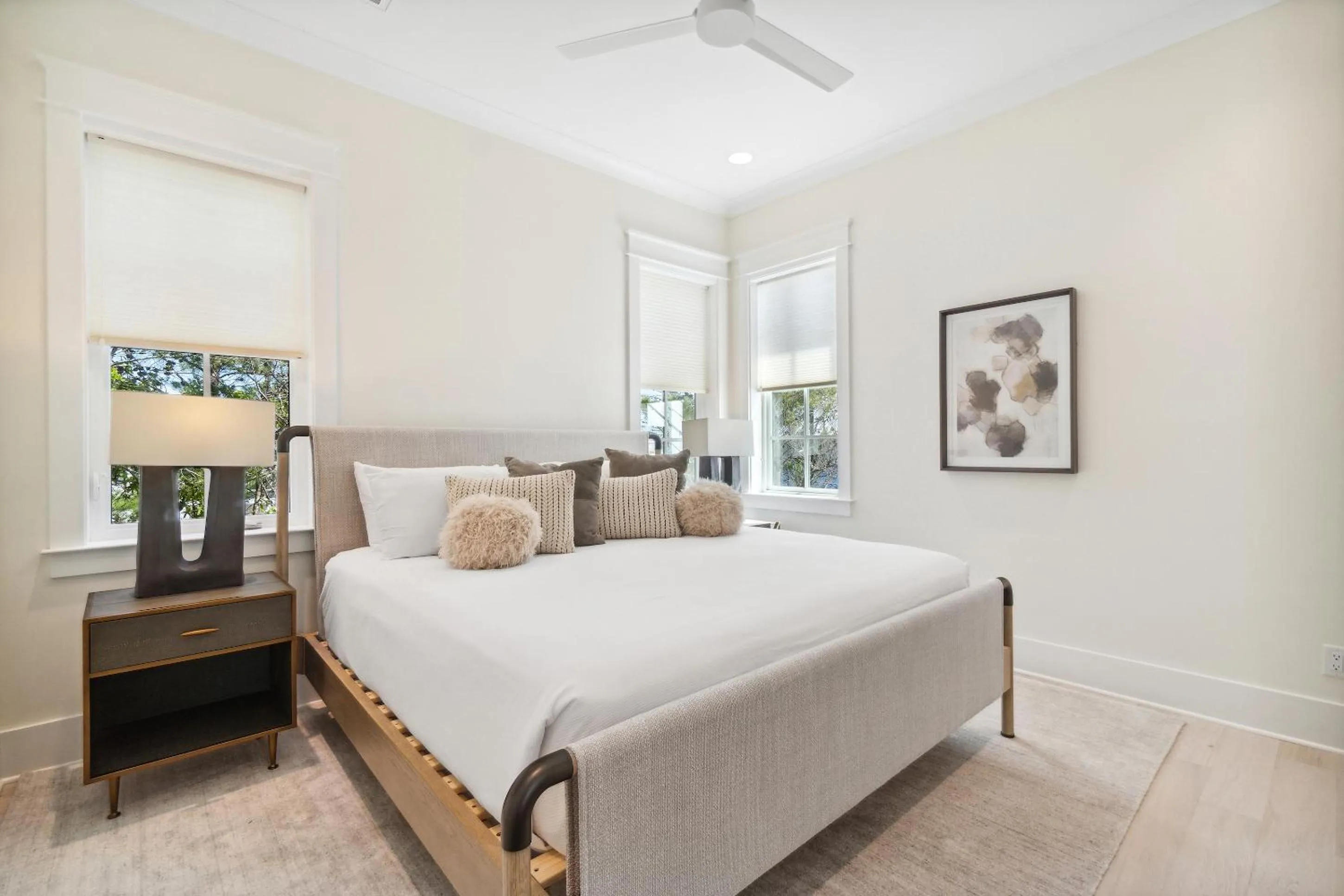 Bed in 30A Beach House - Harlie's House by Panhandle Getaways