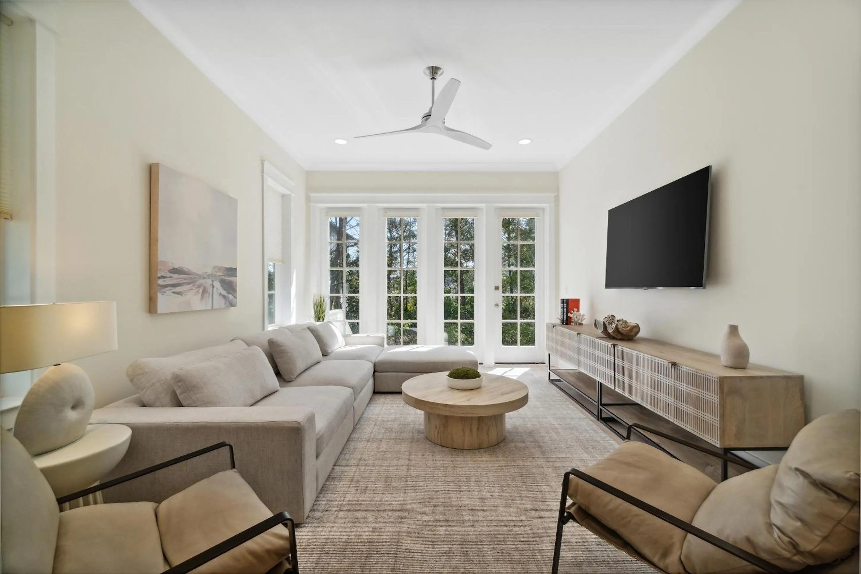 TV and multimedia in 30A Beach House - Harlie's House by Panhandle Getaways