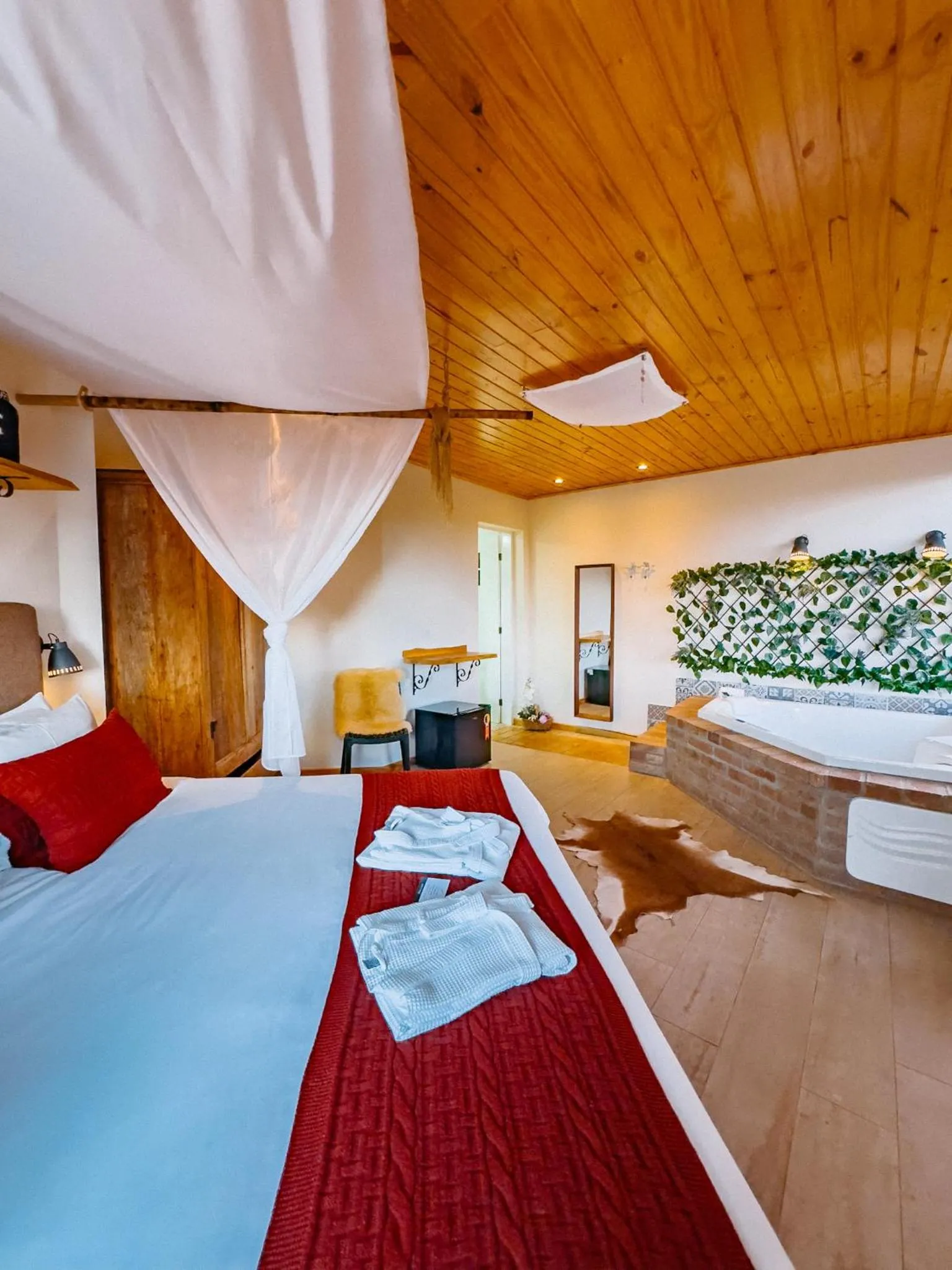 Bed in Pousada Ville Le Mont - Campos do Jordao