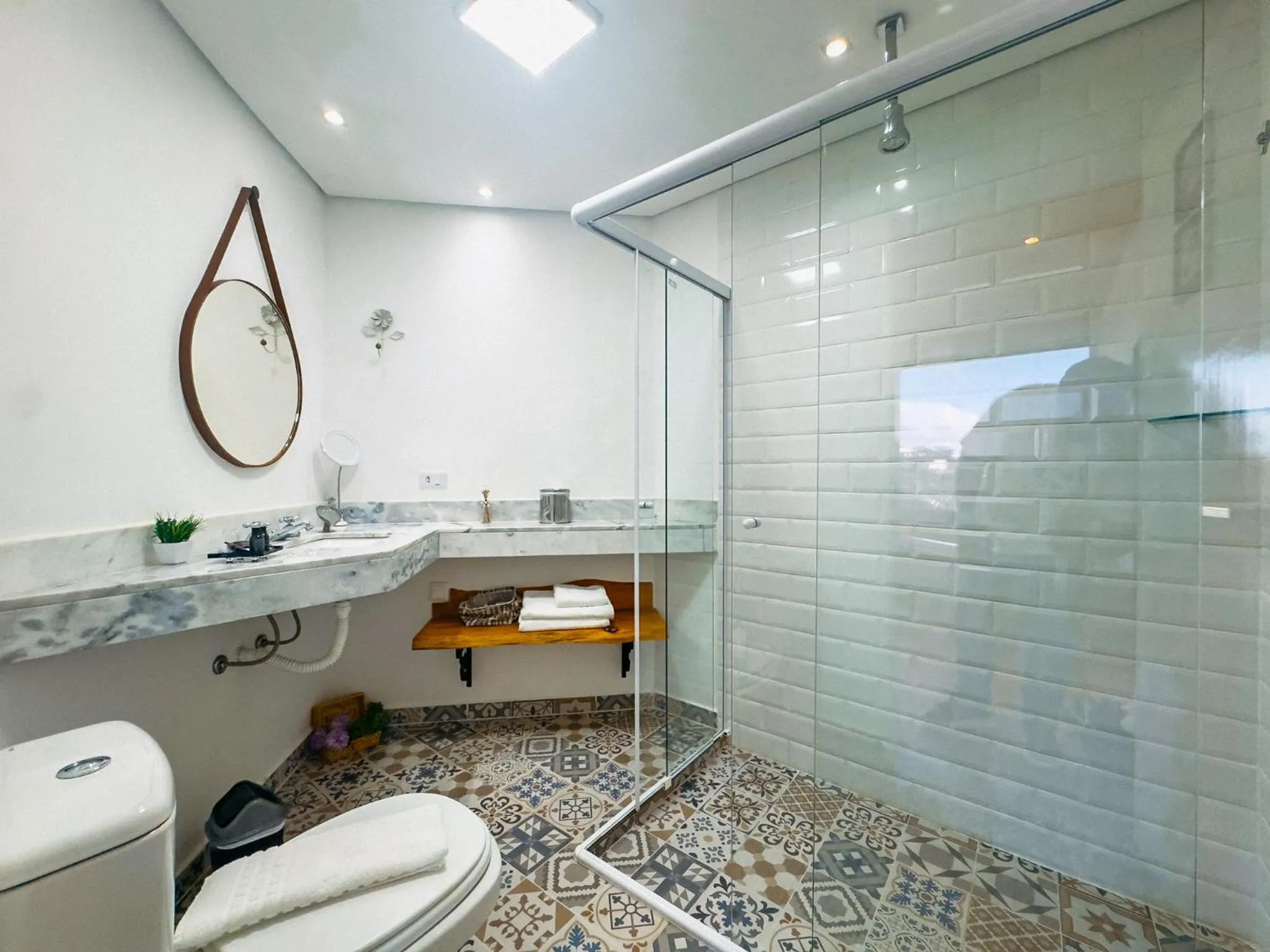 Bathroom in Pousada Ville Le Mont - Campos do Jordao