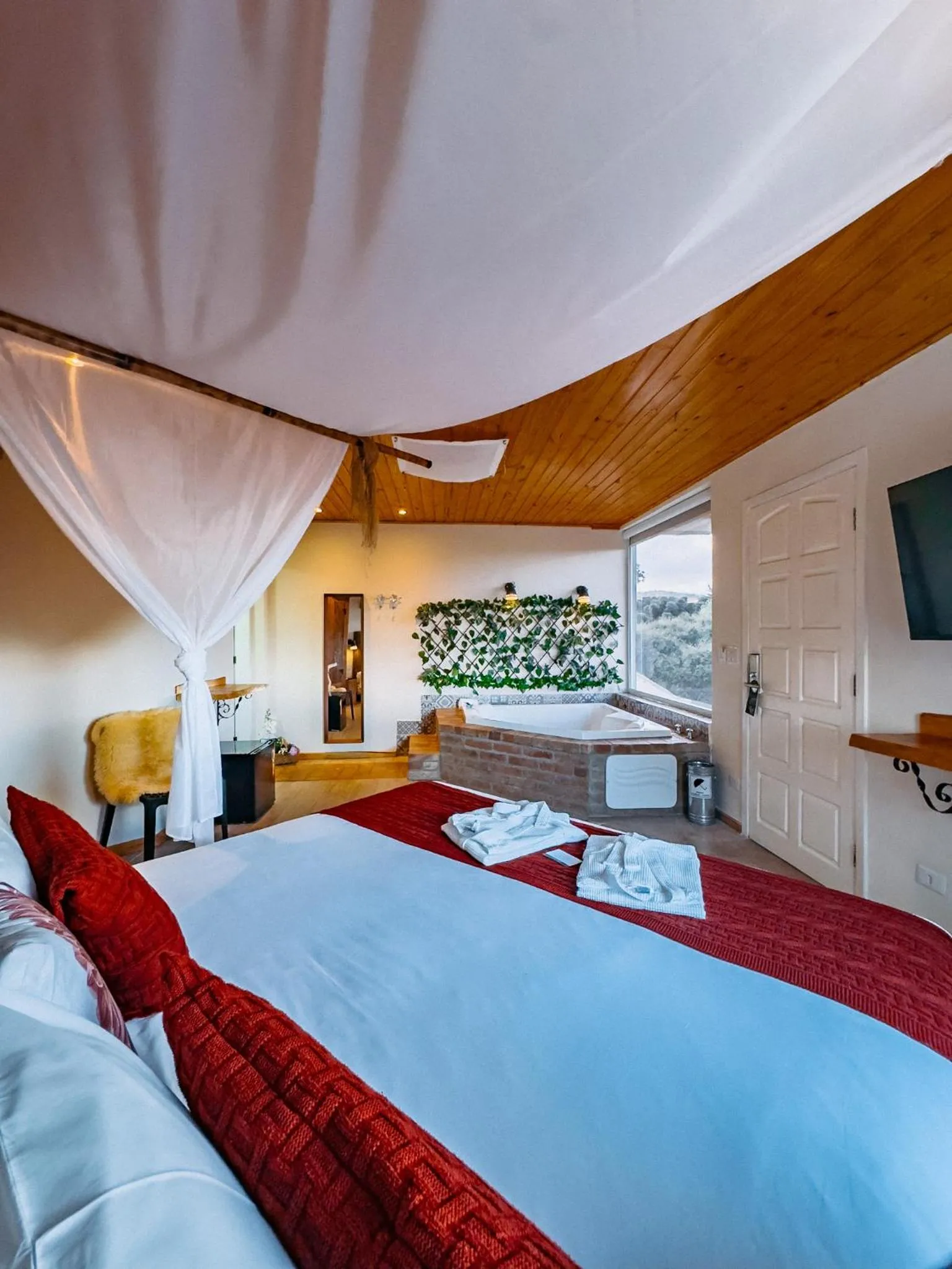 Bed in Pousada Ville Le Mont - Campos do Jordao