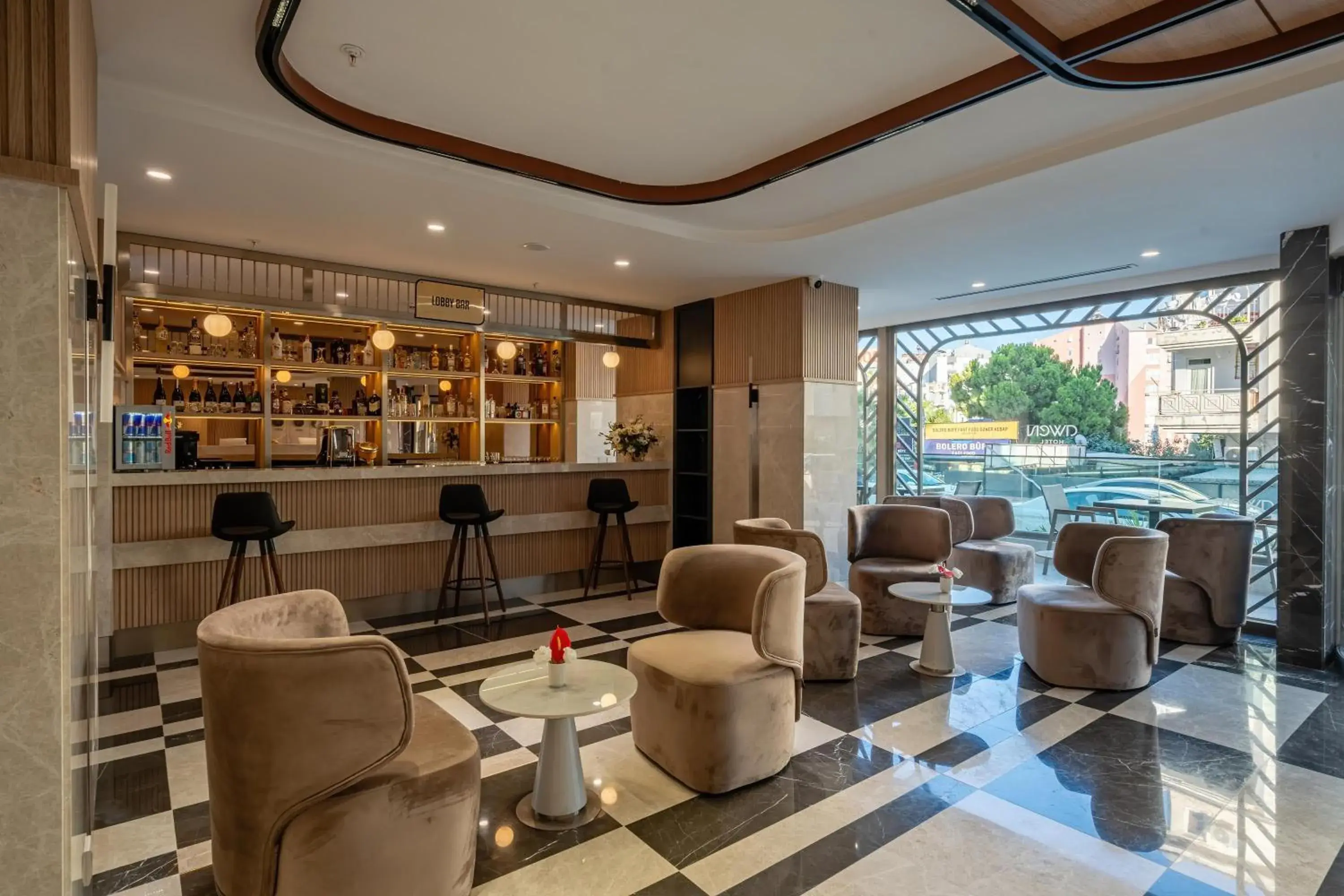 Lounge or bar in Awen Lara Hotel Lounge or bar in Awen Lara Hotel