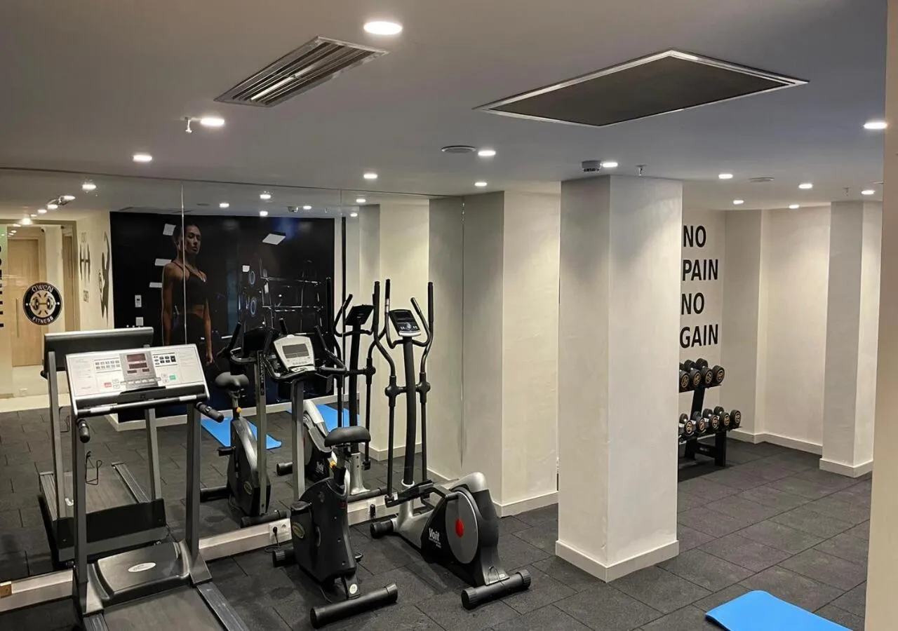 Fitness centre/facilities in Awen Lara Hotel