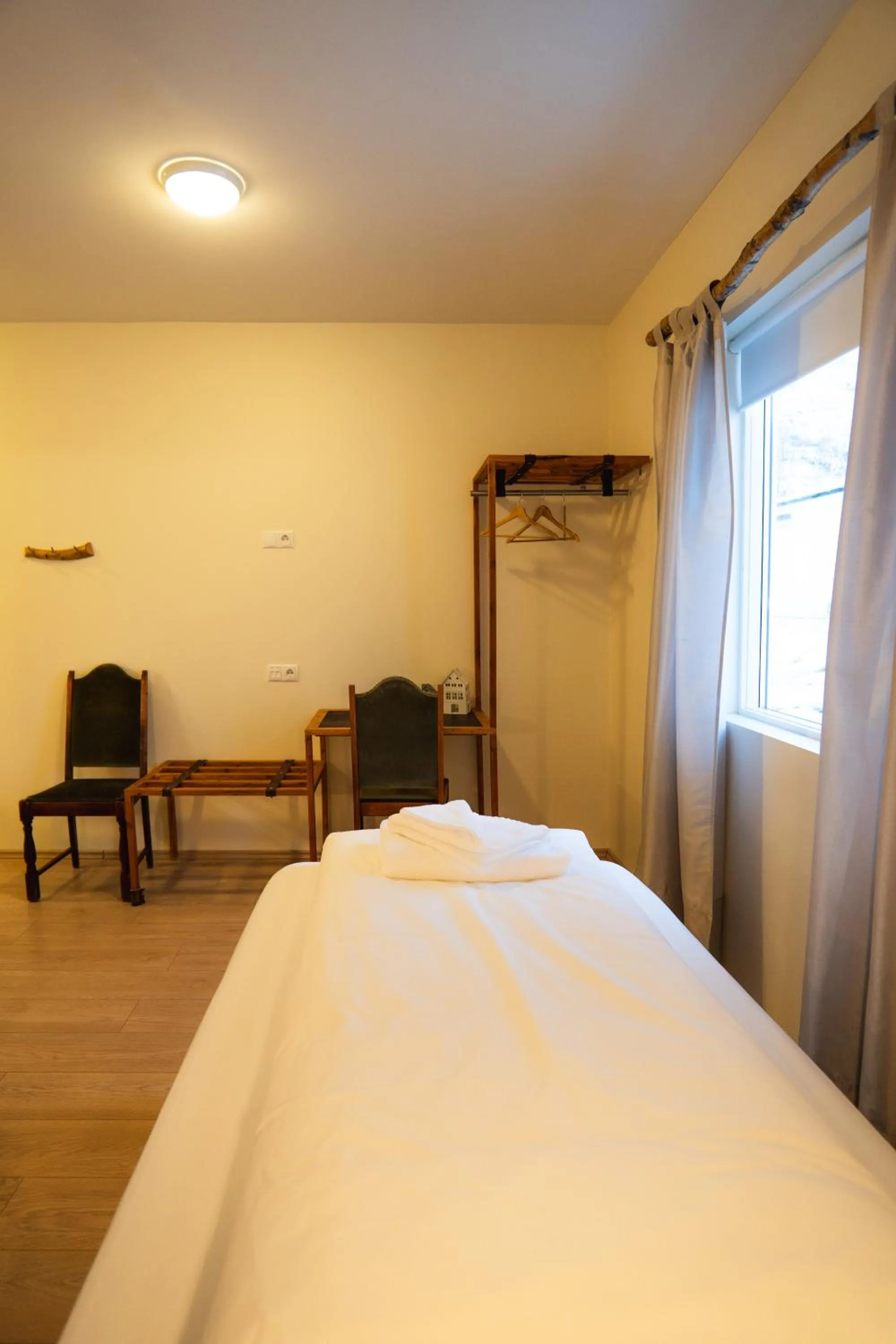 Bed in Hotel Studlagil