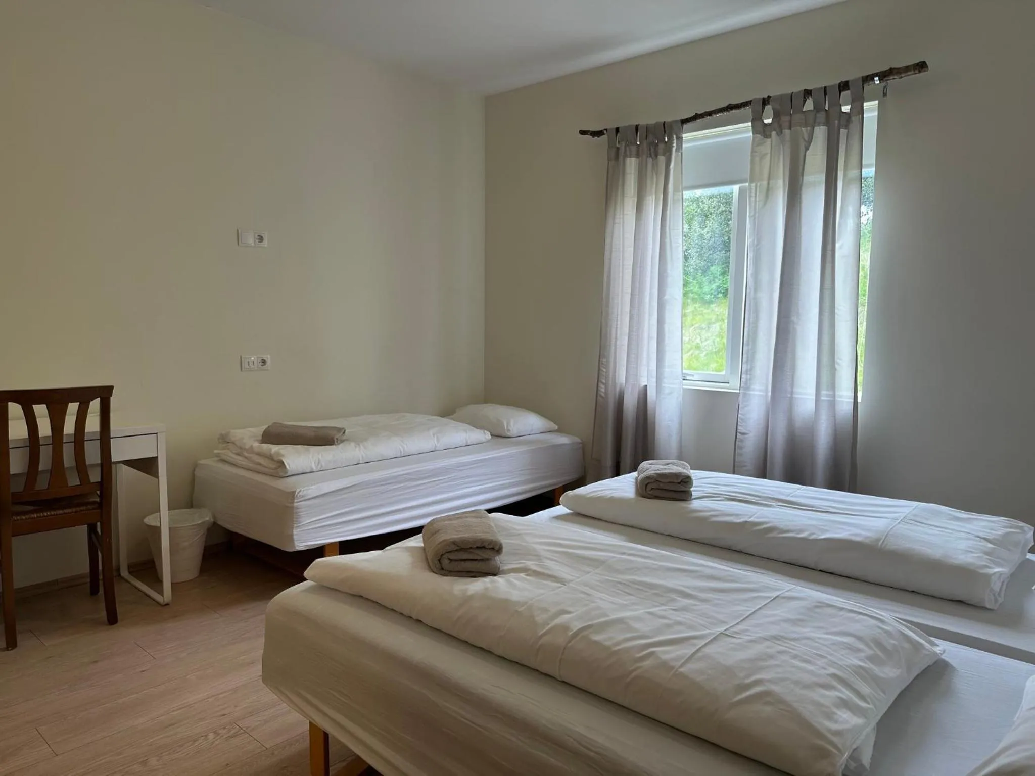 Bedroom, Bed in Hotel Studlagil