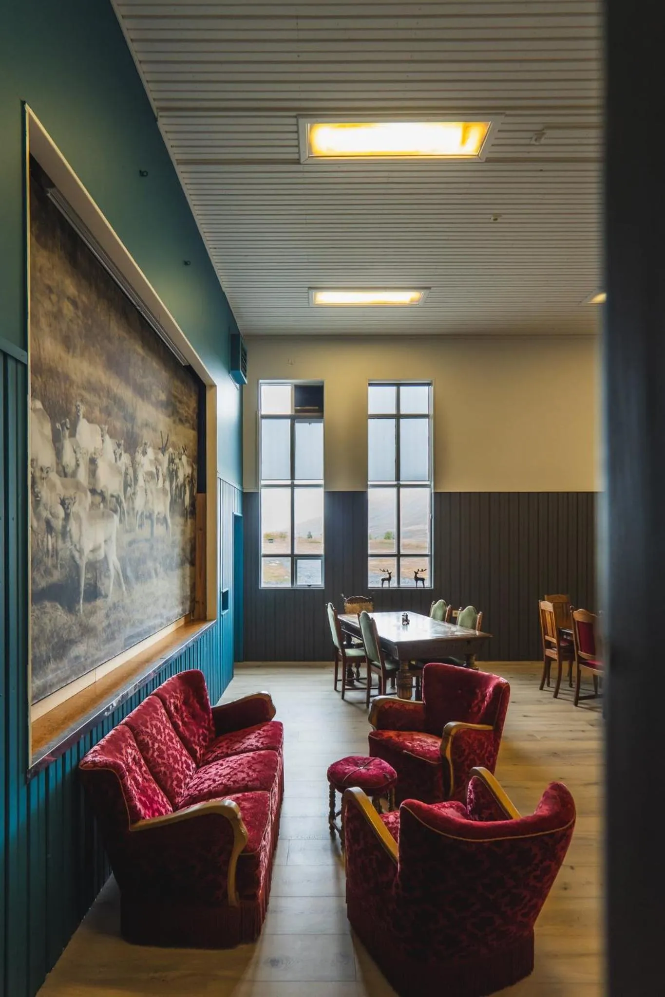 Lounge or bar in Hotel Studlagil