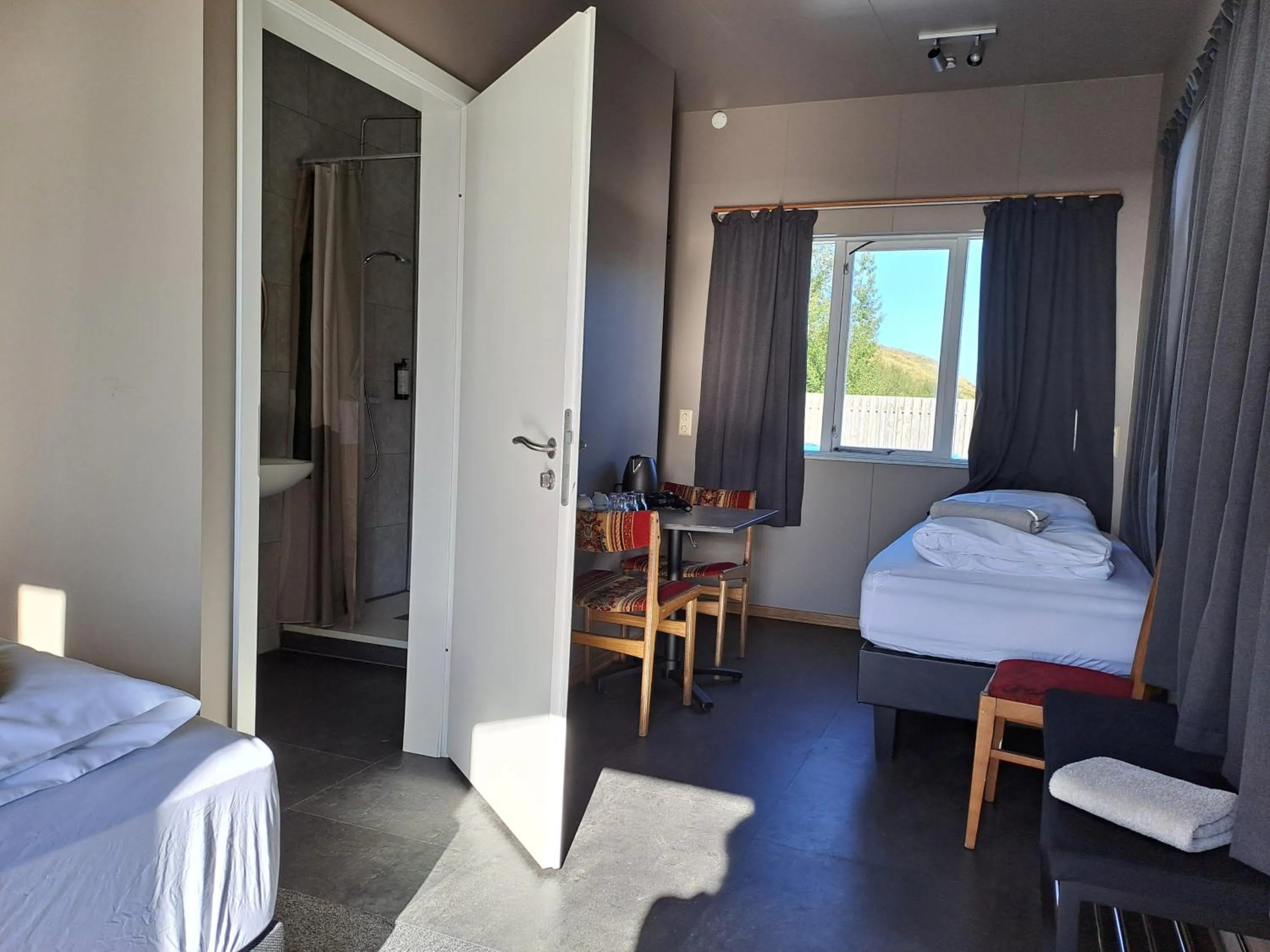 Bedroom, Bed in Hotel Studlagil