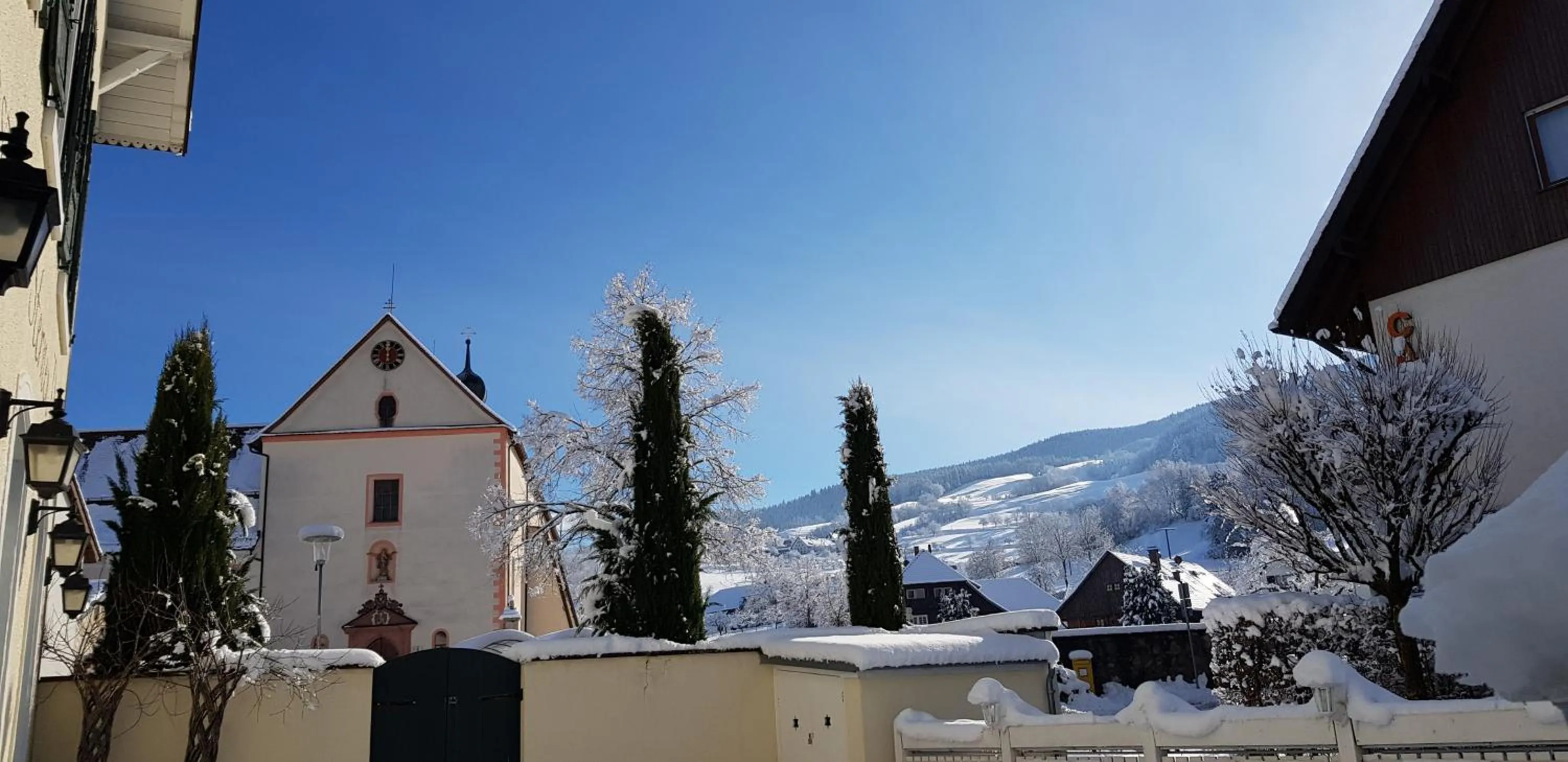 View (from property/room) in Gasthaus Sternen Post