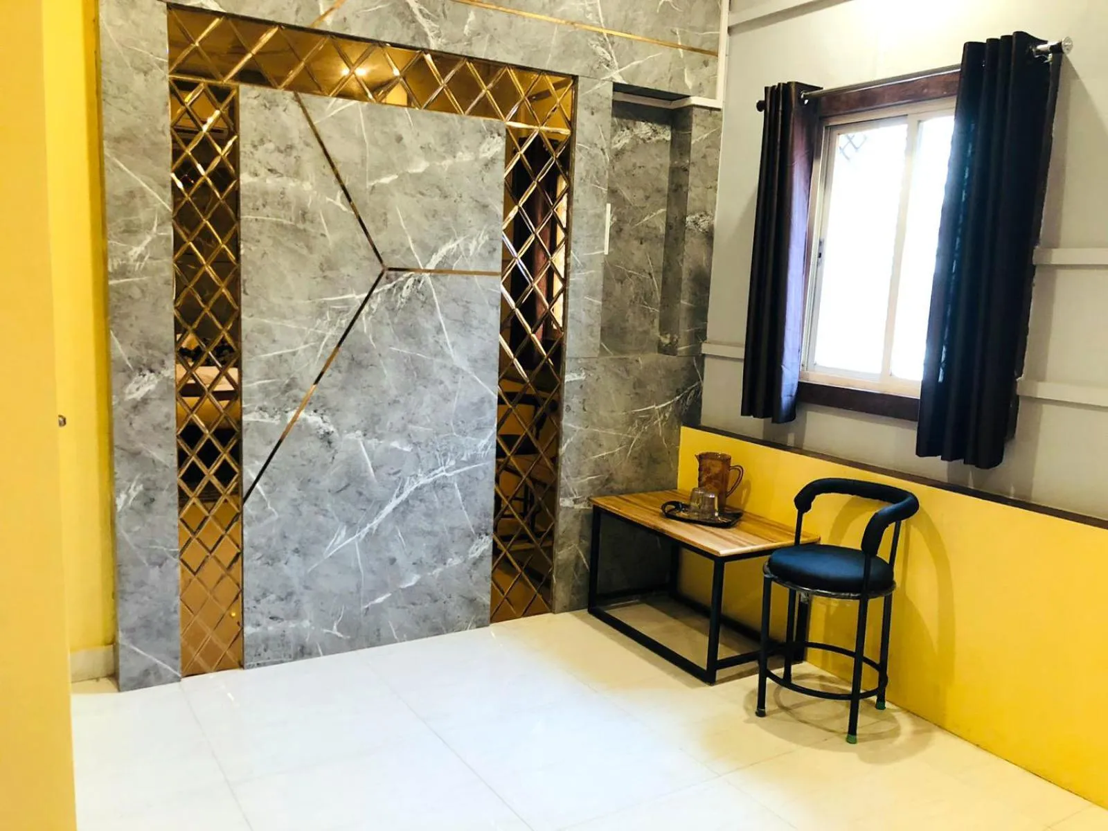 Seating area in The Madaar House