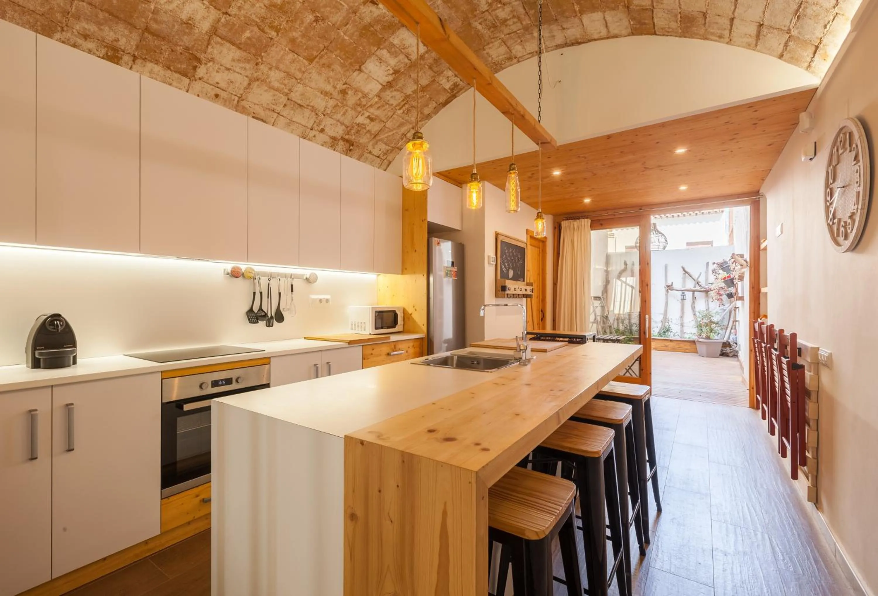 Kitchen or kitchenette in Sant Rafel House