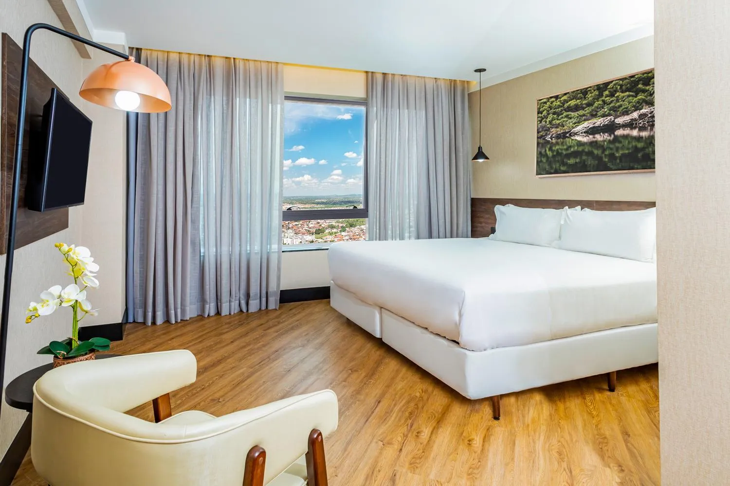 Bedroom, Bed in NH HOTEL FEIRA DE SANTANA