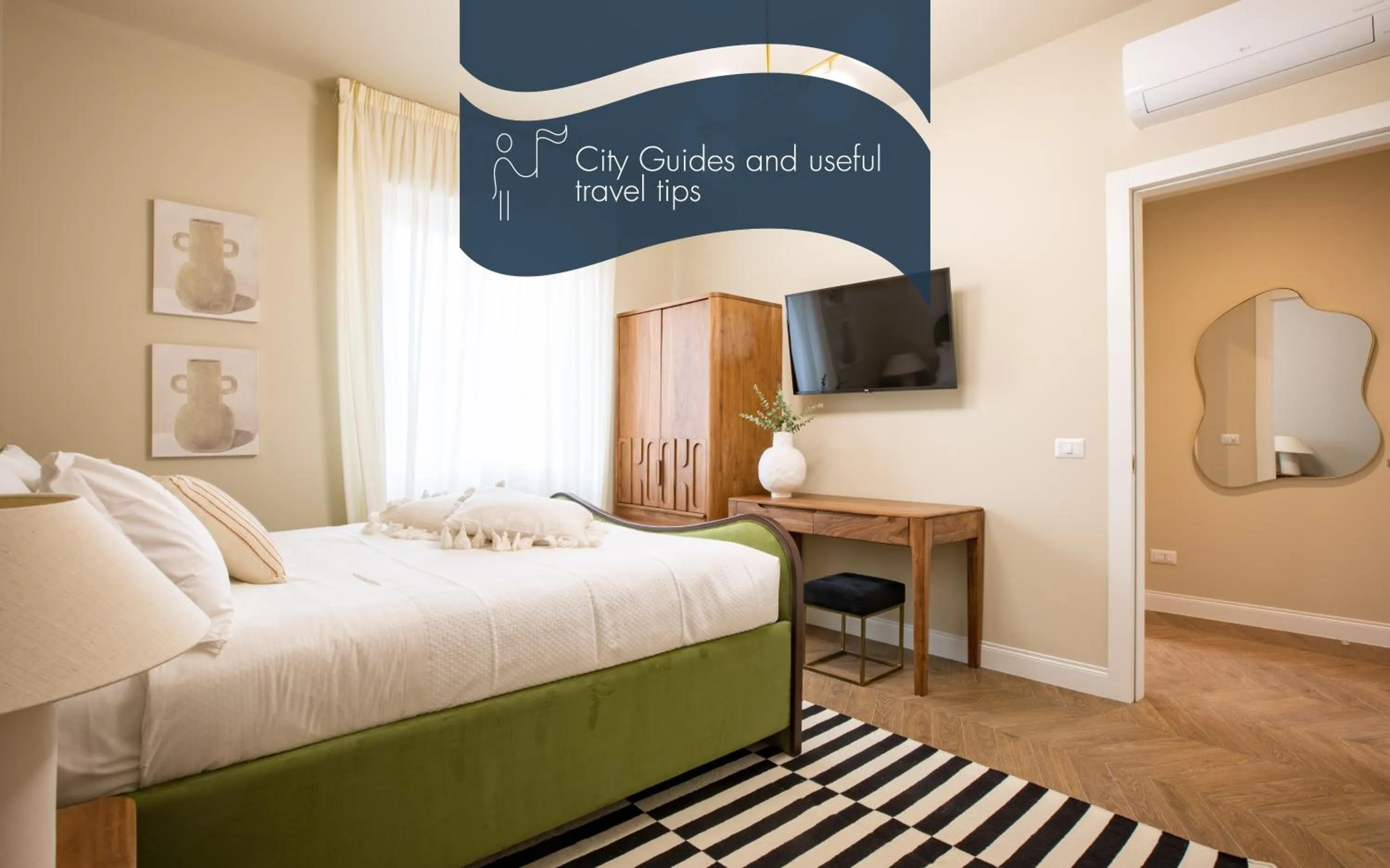 Text overlay, Bed in Daplace - Corso Sempione Suites