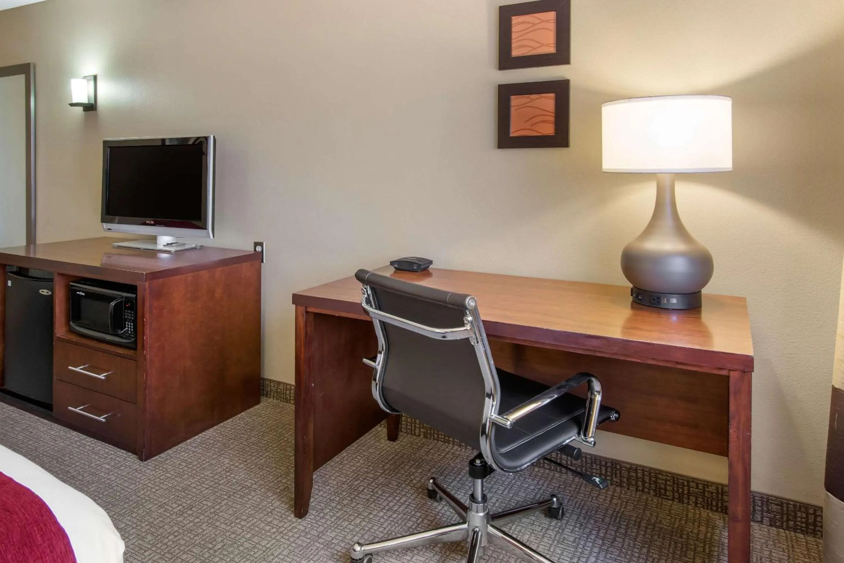 Bedroom in Comfort Inn