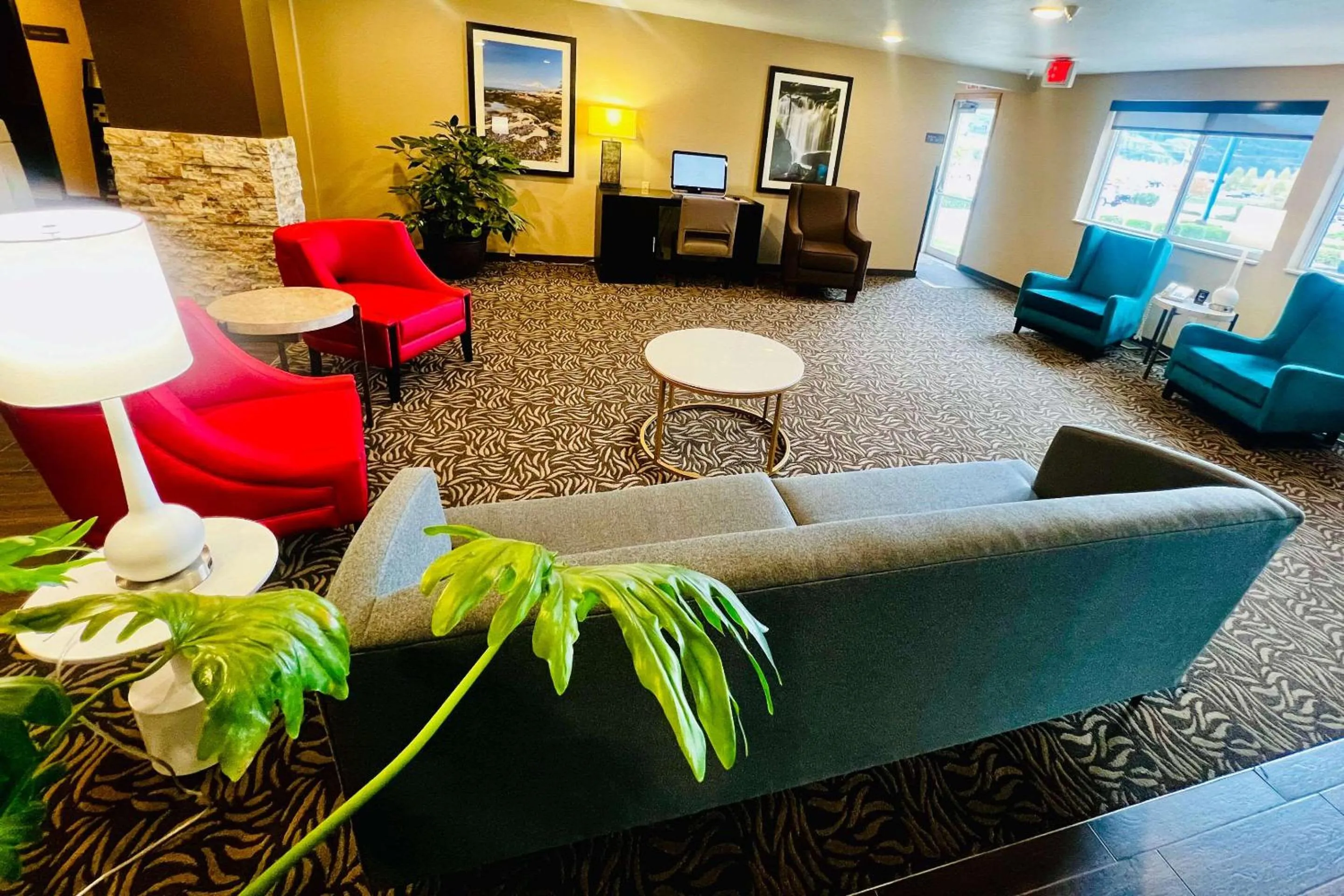 Lobby or reception in Comfort Inn