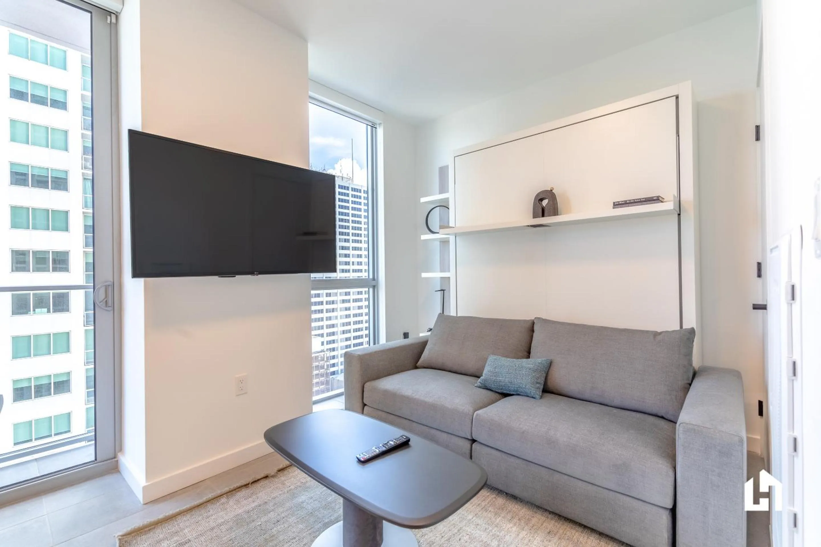 TV and multimedia in Downtown Miami Condos by Lua Host