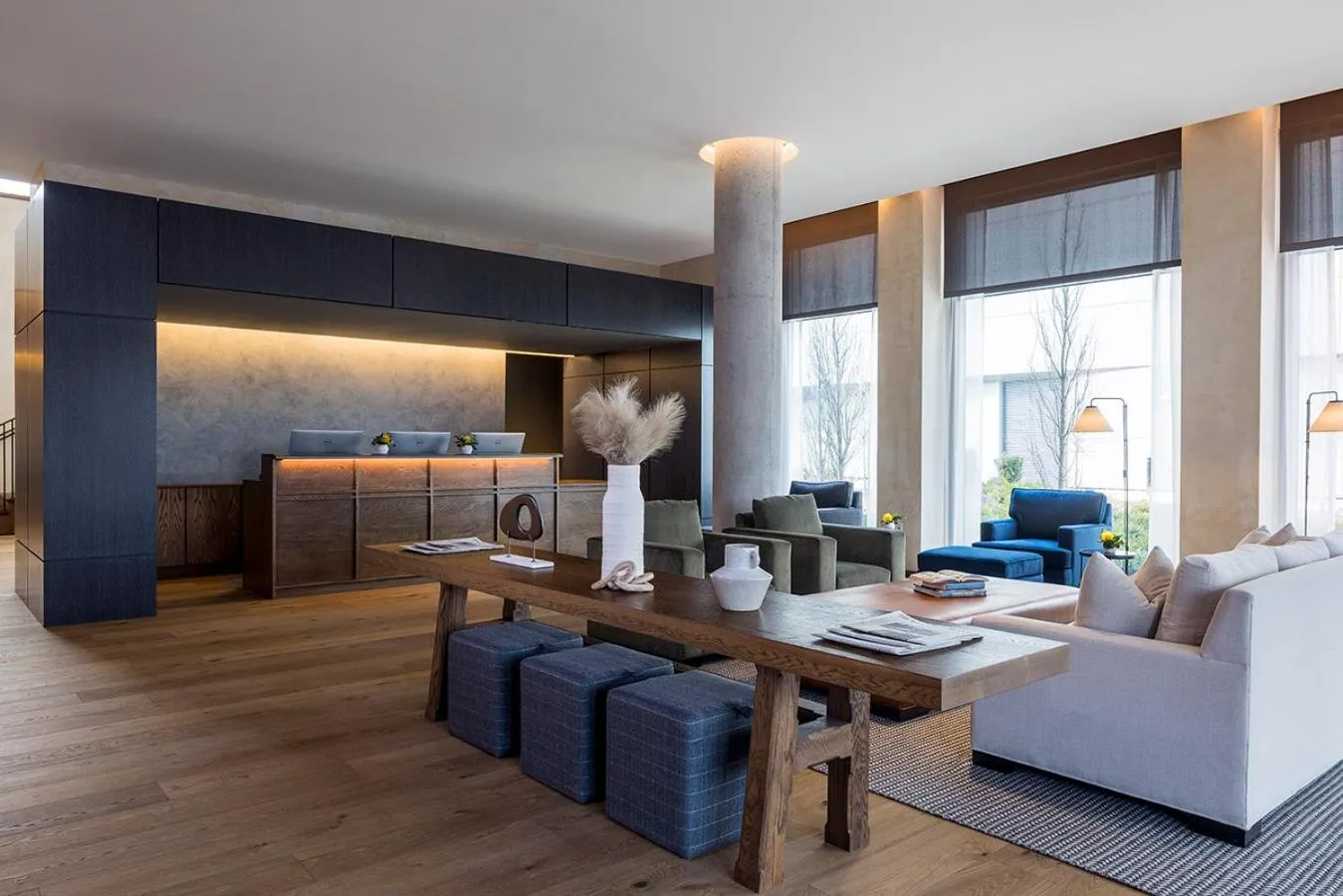 Lobby or reception in The Study at the University of Chicago