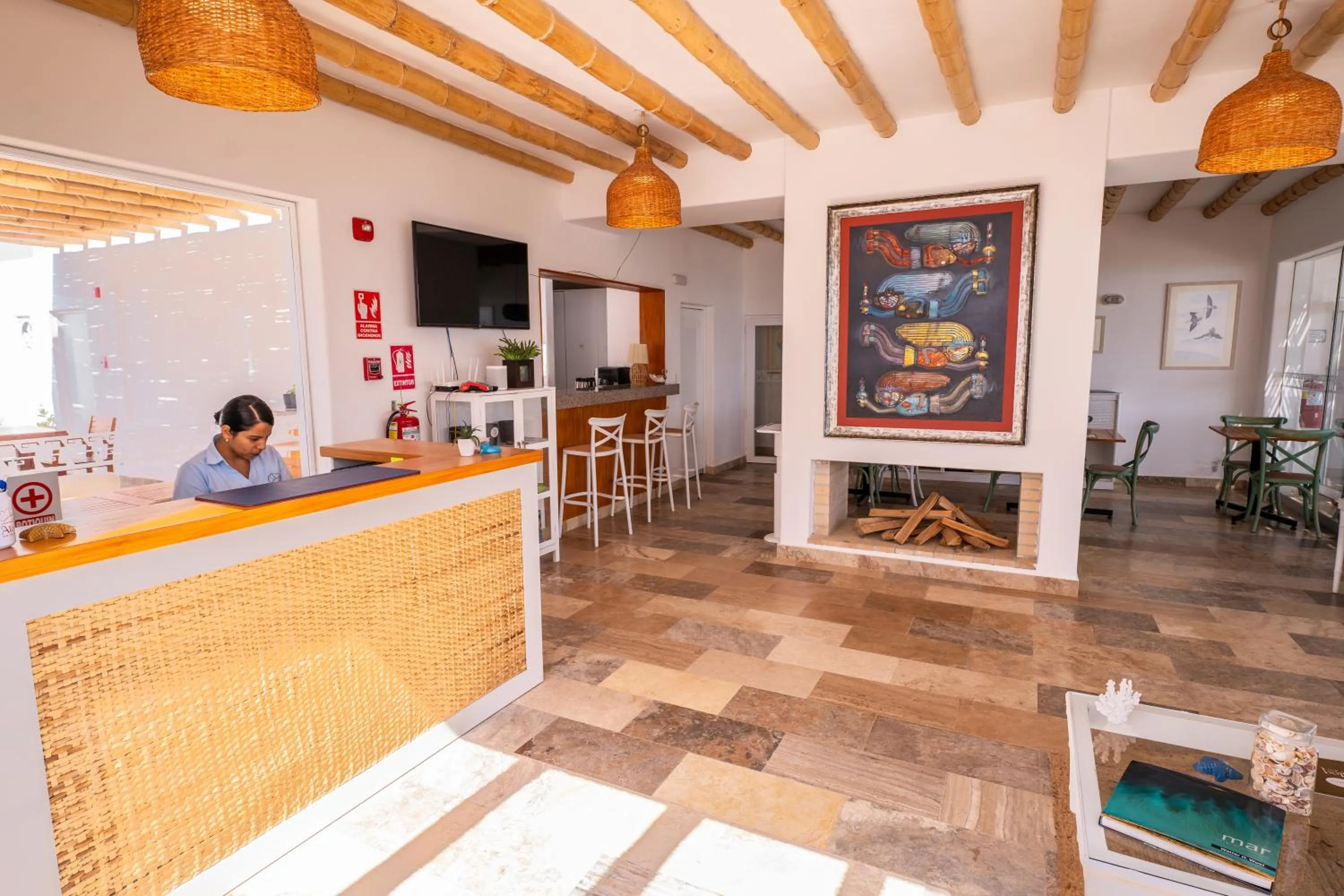 Lobby or reception in Atoq Paracas Reserva