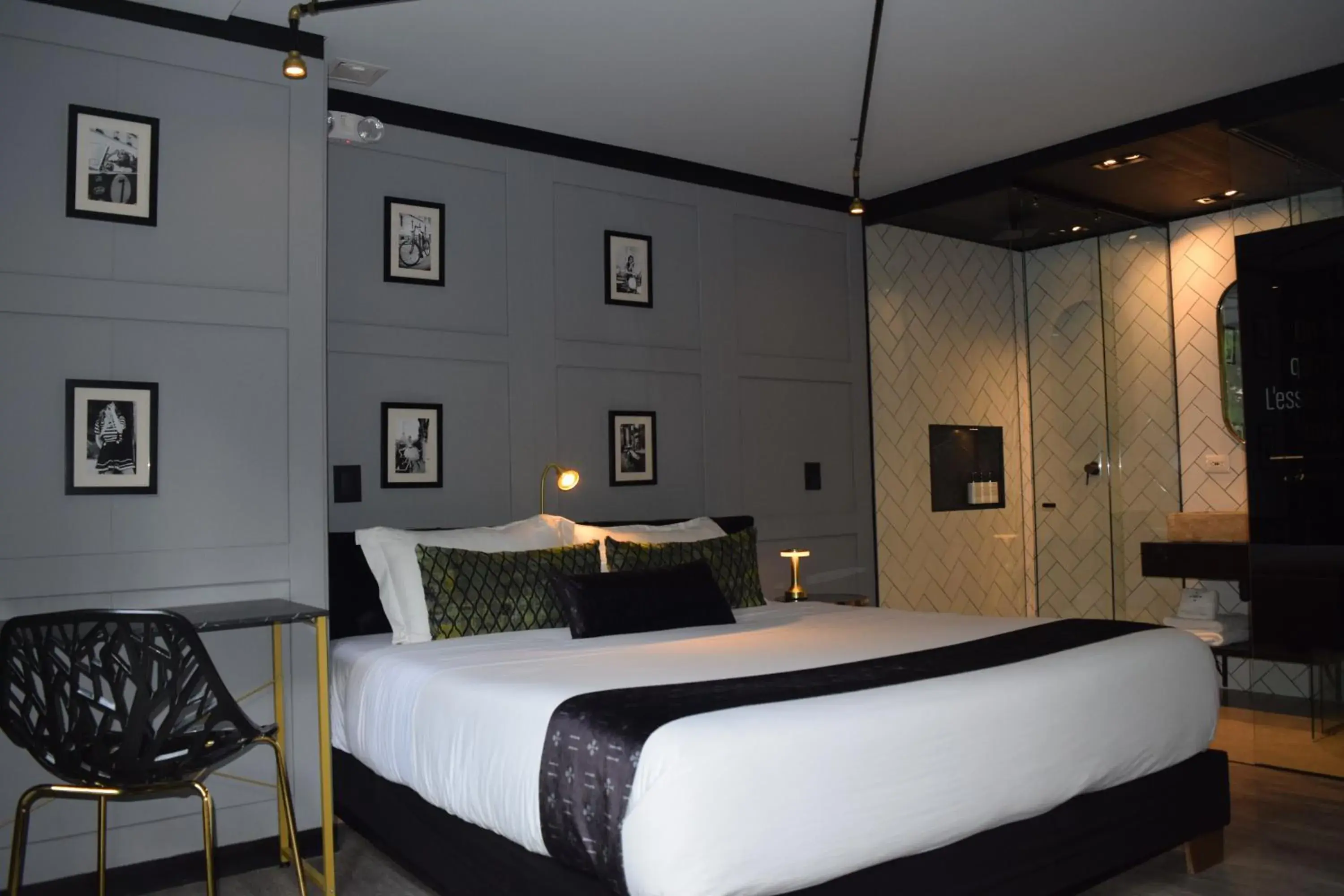 Bed in Hotel Helene Bed in Hotel Helene